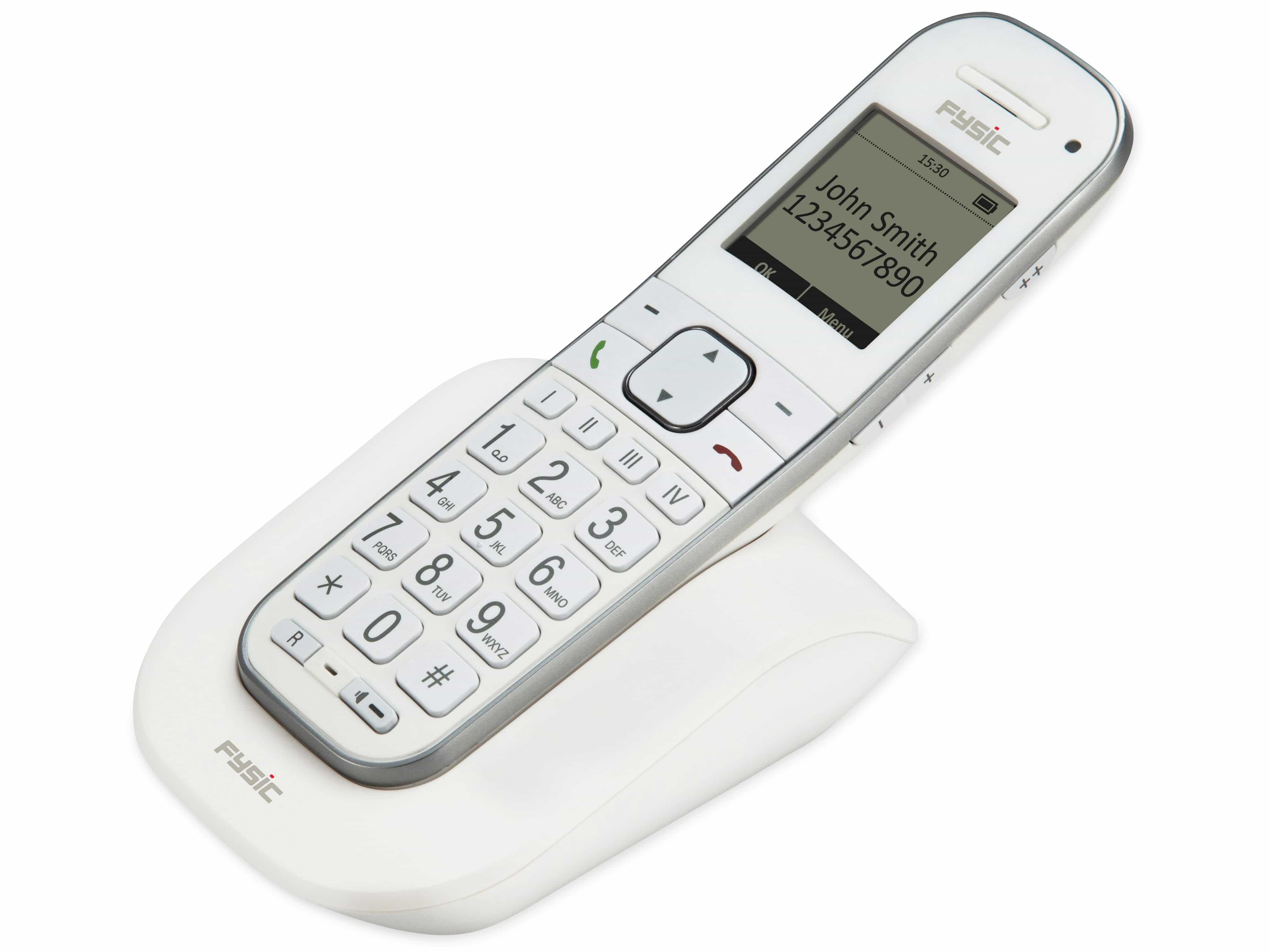 FYSIC DECT-Telefon FX-9000, weiß