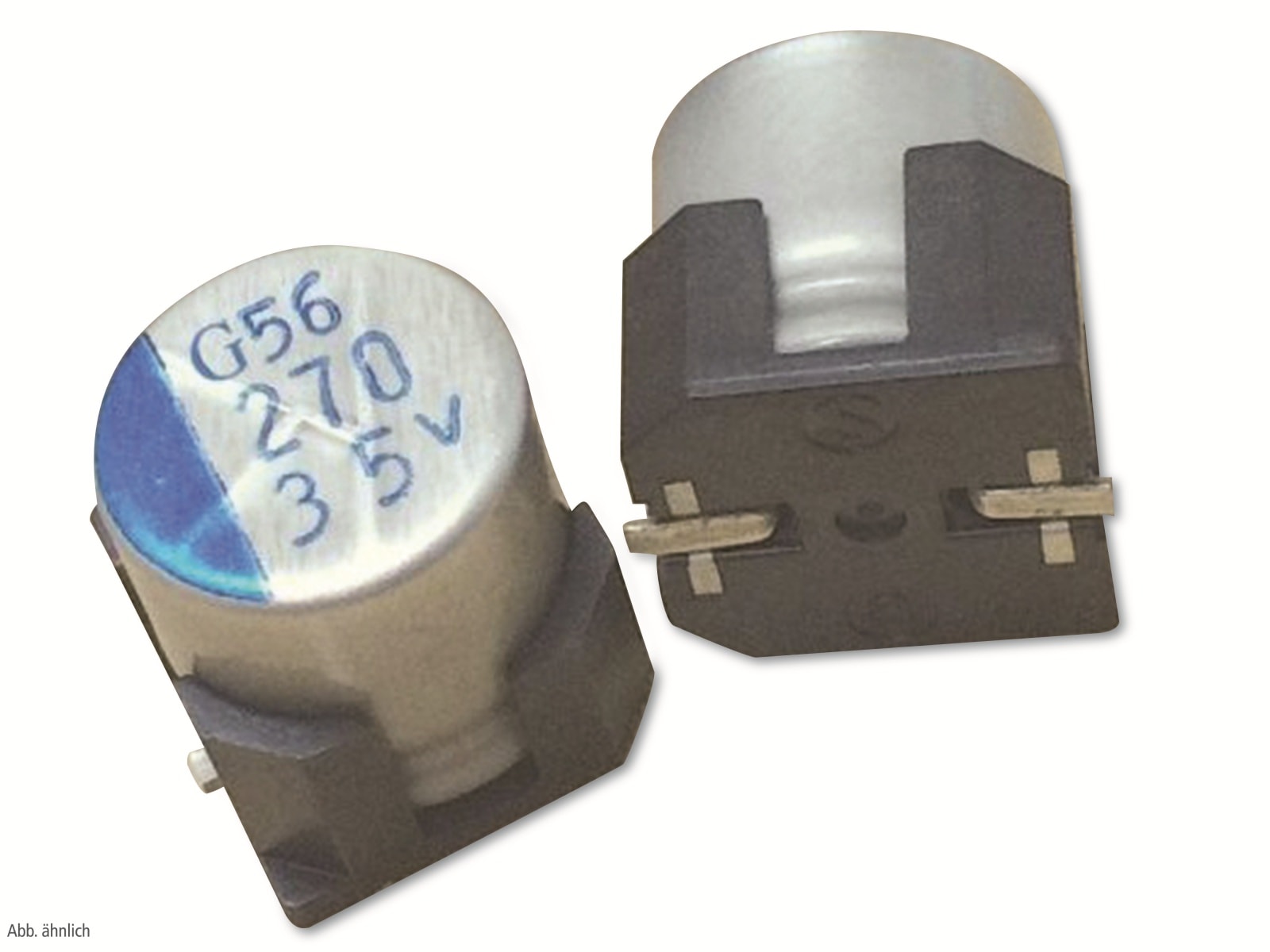 NIC Hybrid Aluminium Elektrolytkondensator SMD, NSPE-HF331M25V10X10.5NLBYF, 330µF, 25V, 20%