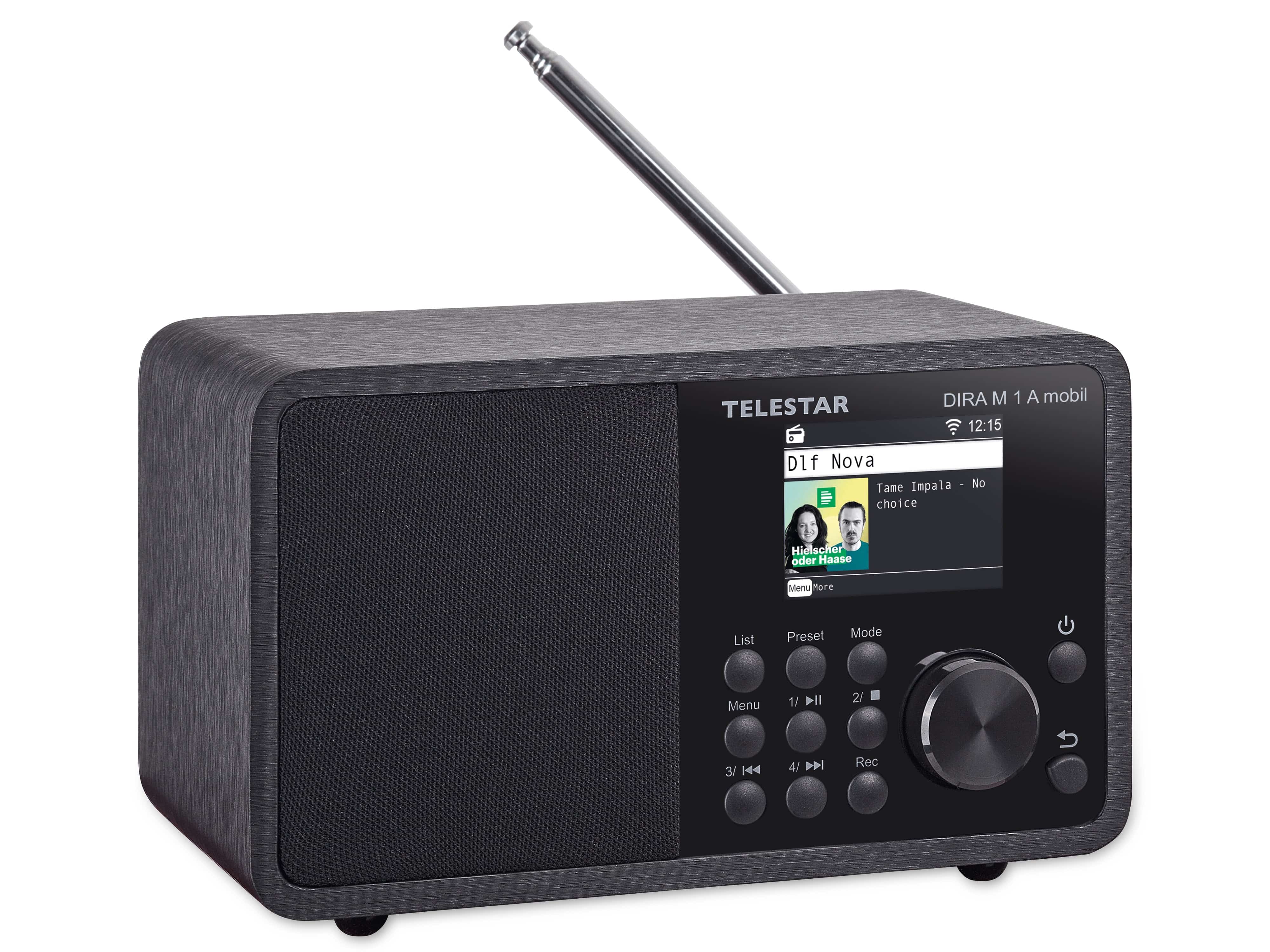 TELESTAR DAB+/UKW Radio DIRA M1A mobile, Warnsystem, Akku