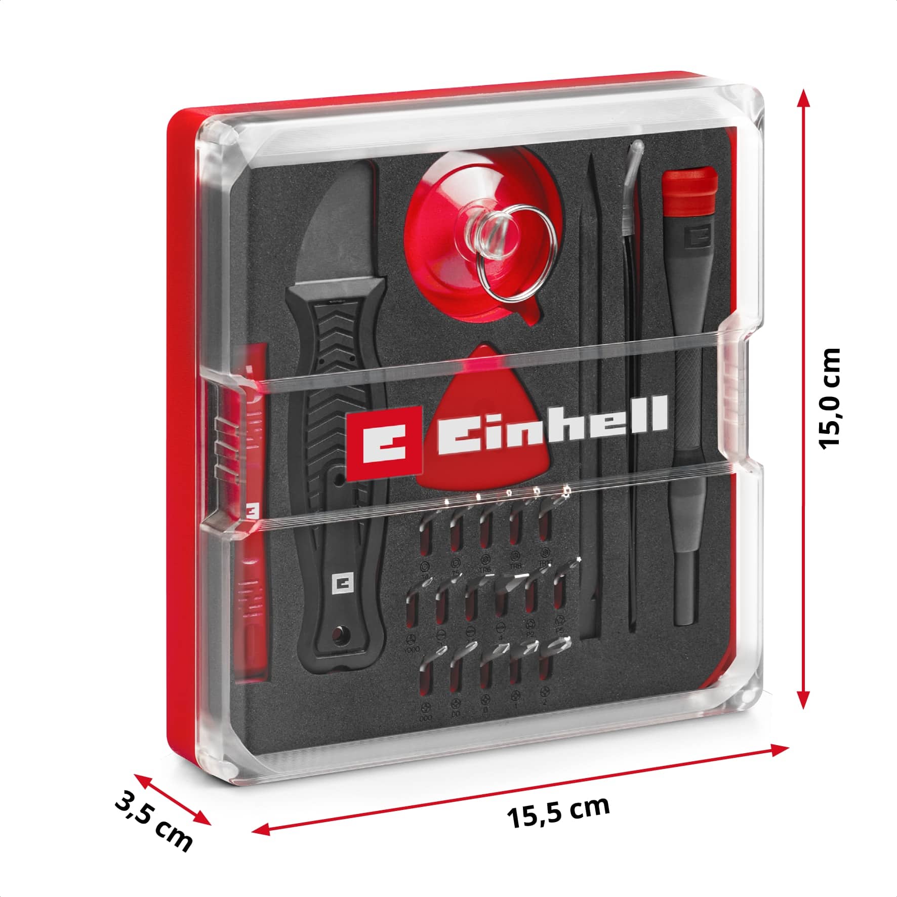 EINHELL Präzisionsbit-Set, 115020, 28-teilig