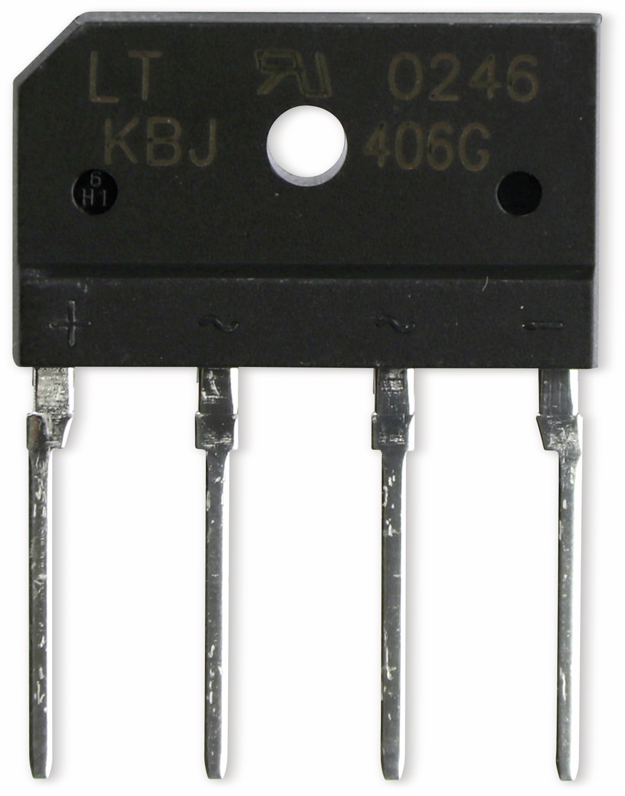 Gleichrichter KBJ406G, 4 A, 800 V