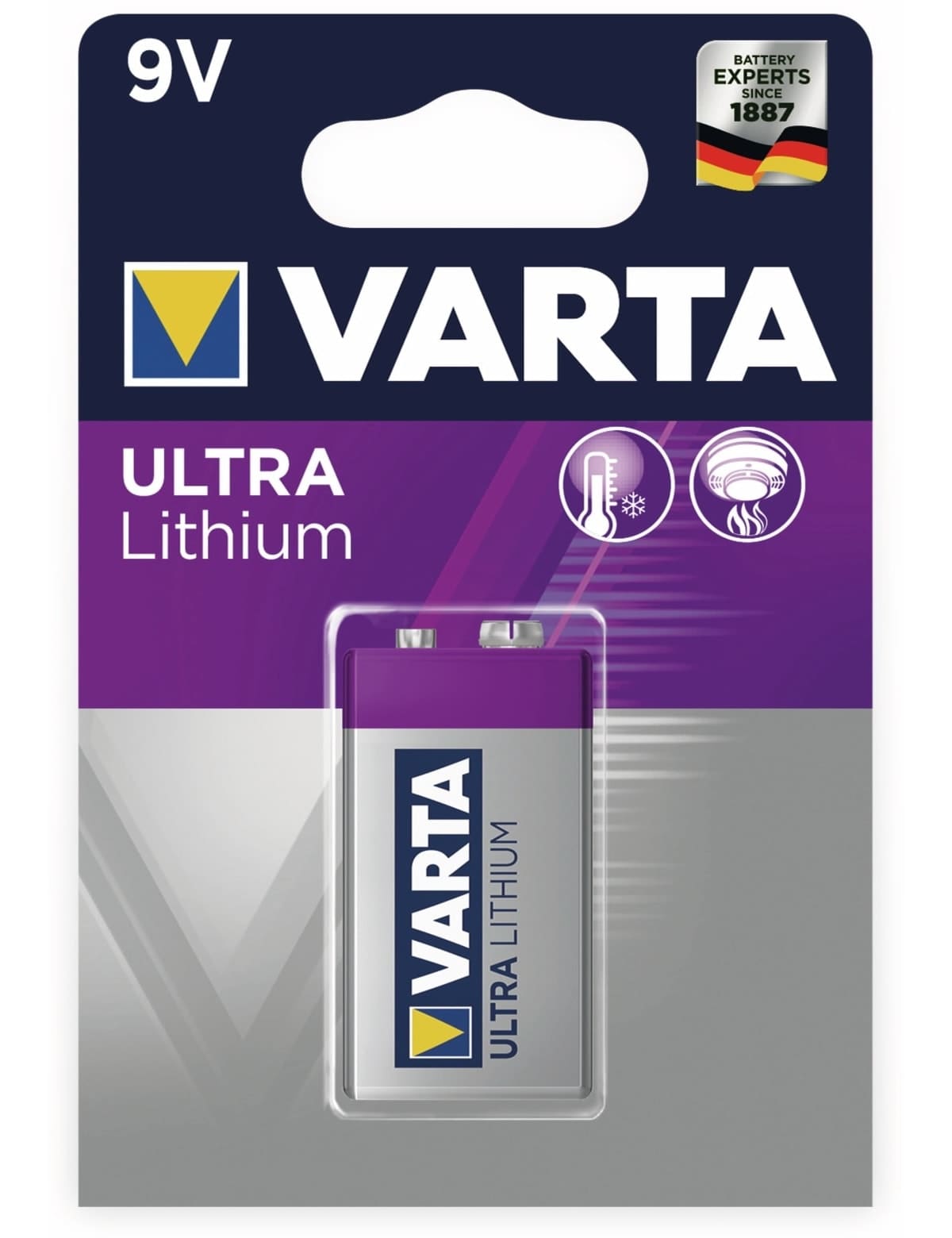 VARTA Lithium 9V-Block ULTRA