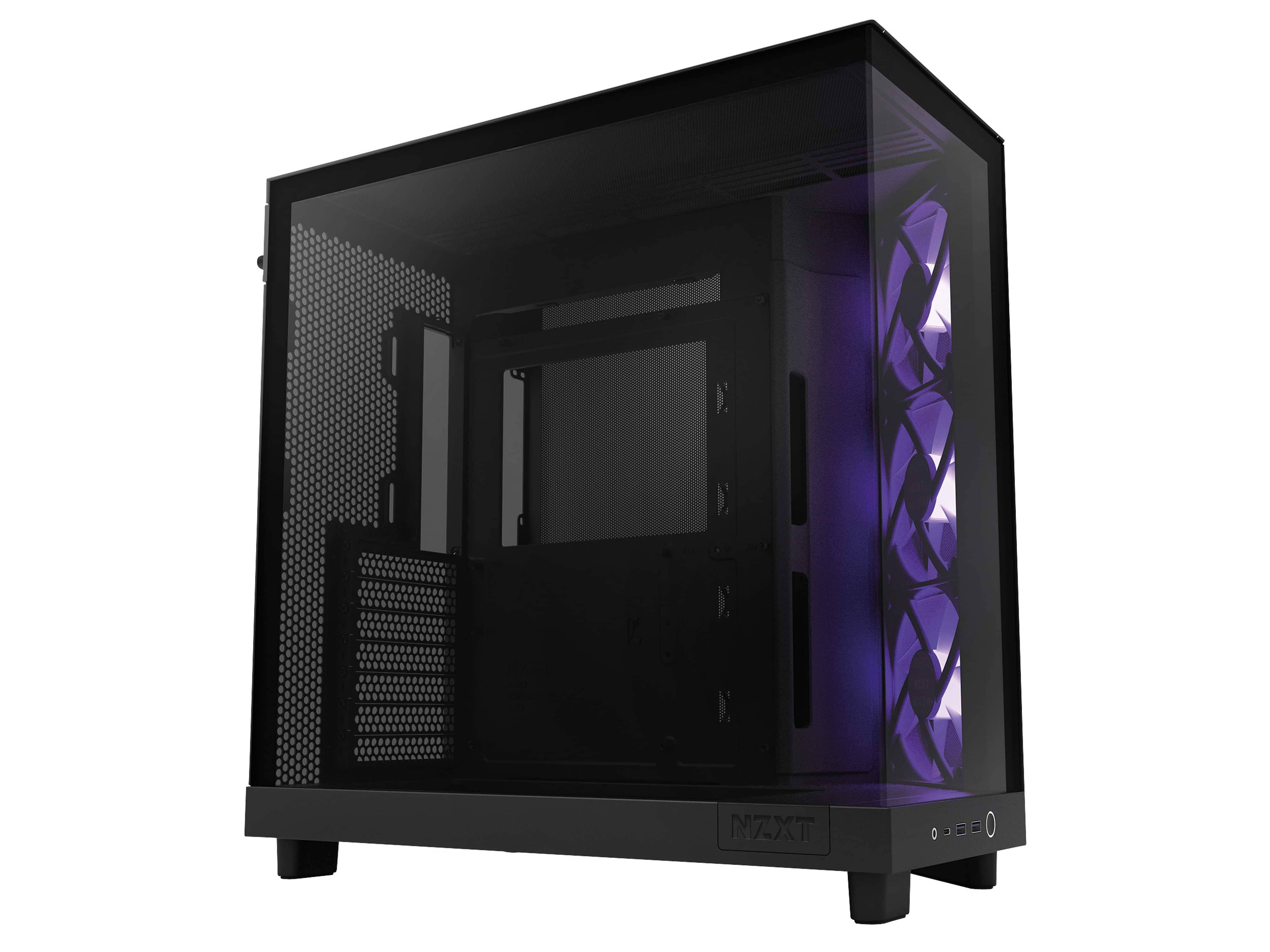 NZXT Midi Tower H6 Flow RGB schwarz