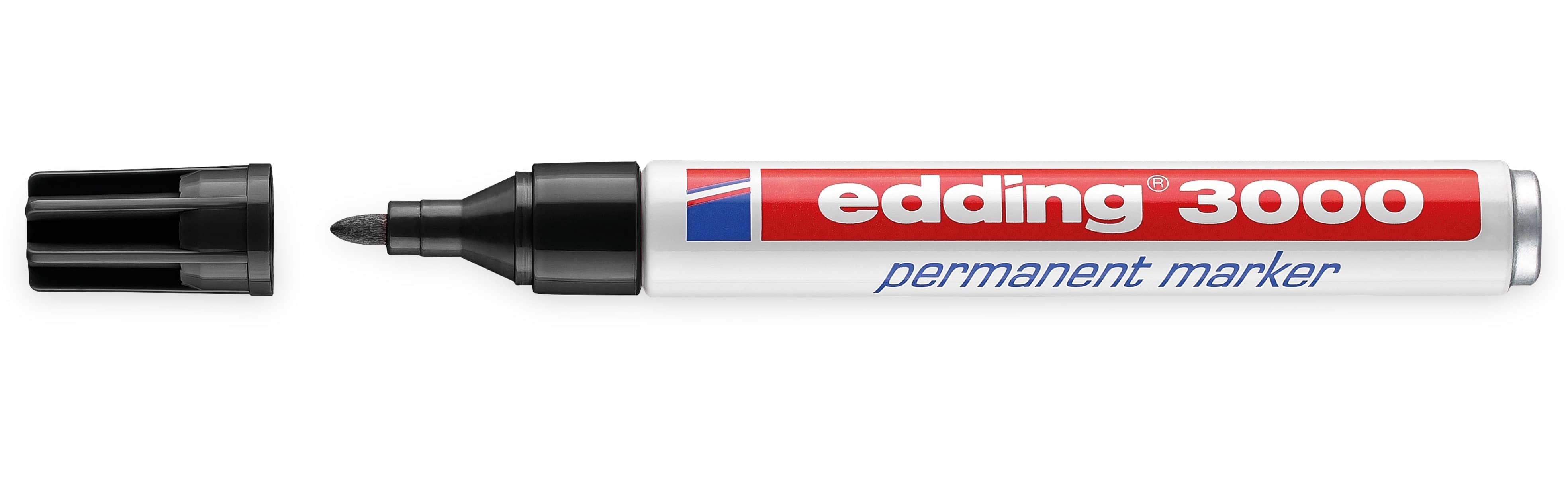 EDDING, 4-3000001, e-3000 permanent marker schwarz