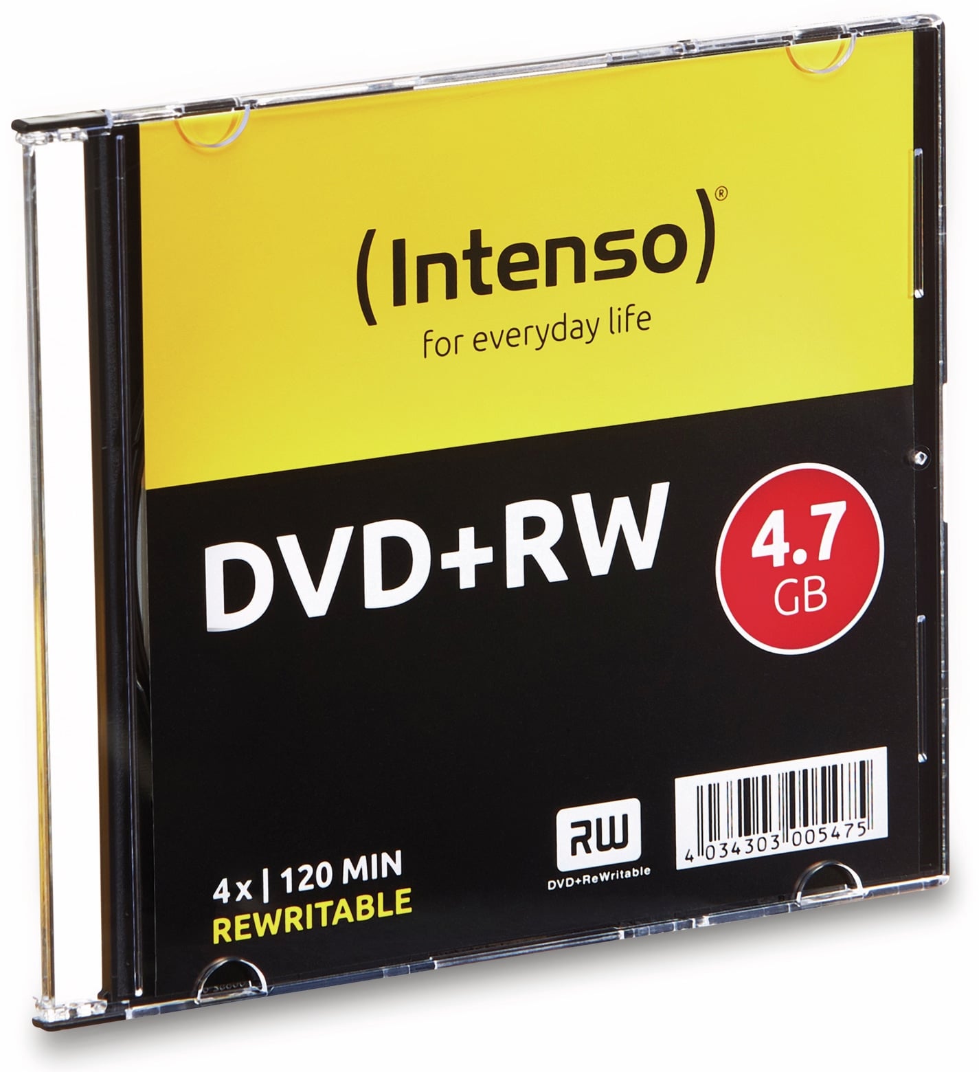 INTENSO DVD+RW Slim Case