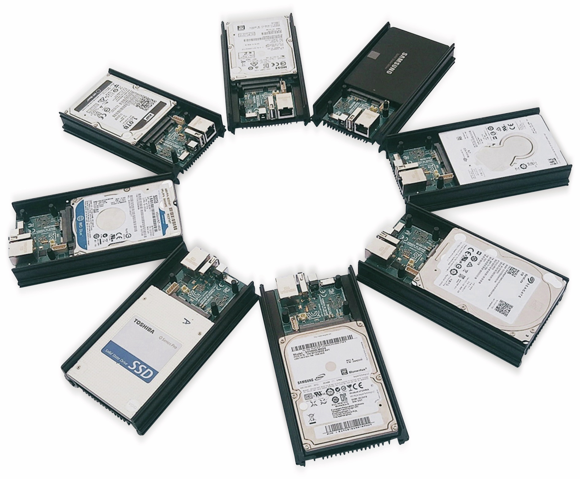 ODROID-HC1 Einplatinen Computer für NAS und Cluster Anwendungen