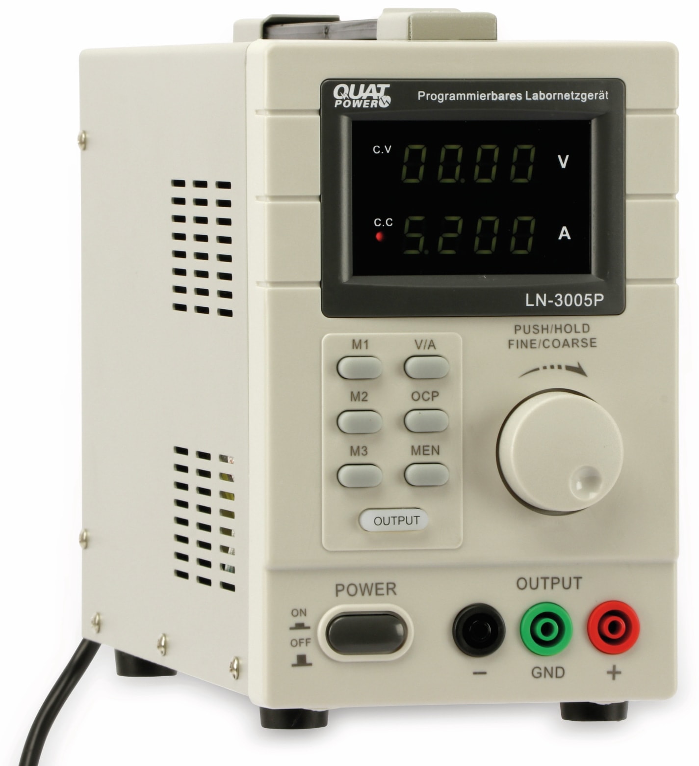 QUATPOWER Programmierbares Netzgerät mit USB-Interface LN-3005P, 30 V-/5 A