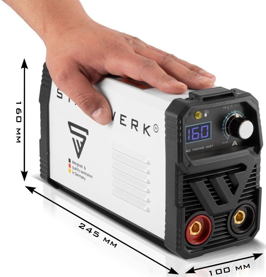 STAHLWERK Schweißgerät ARC 160 MD, 1146, Lift-TIG Inverter mit 160 Ampere