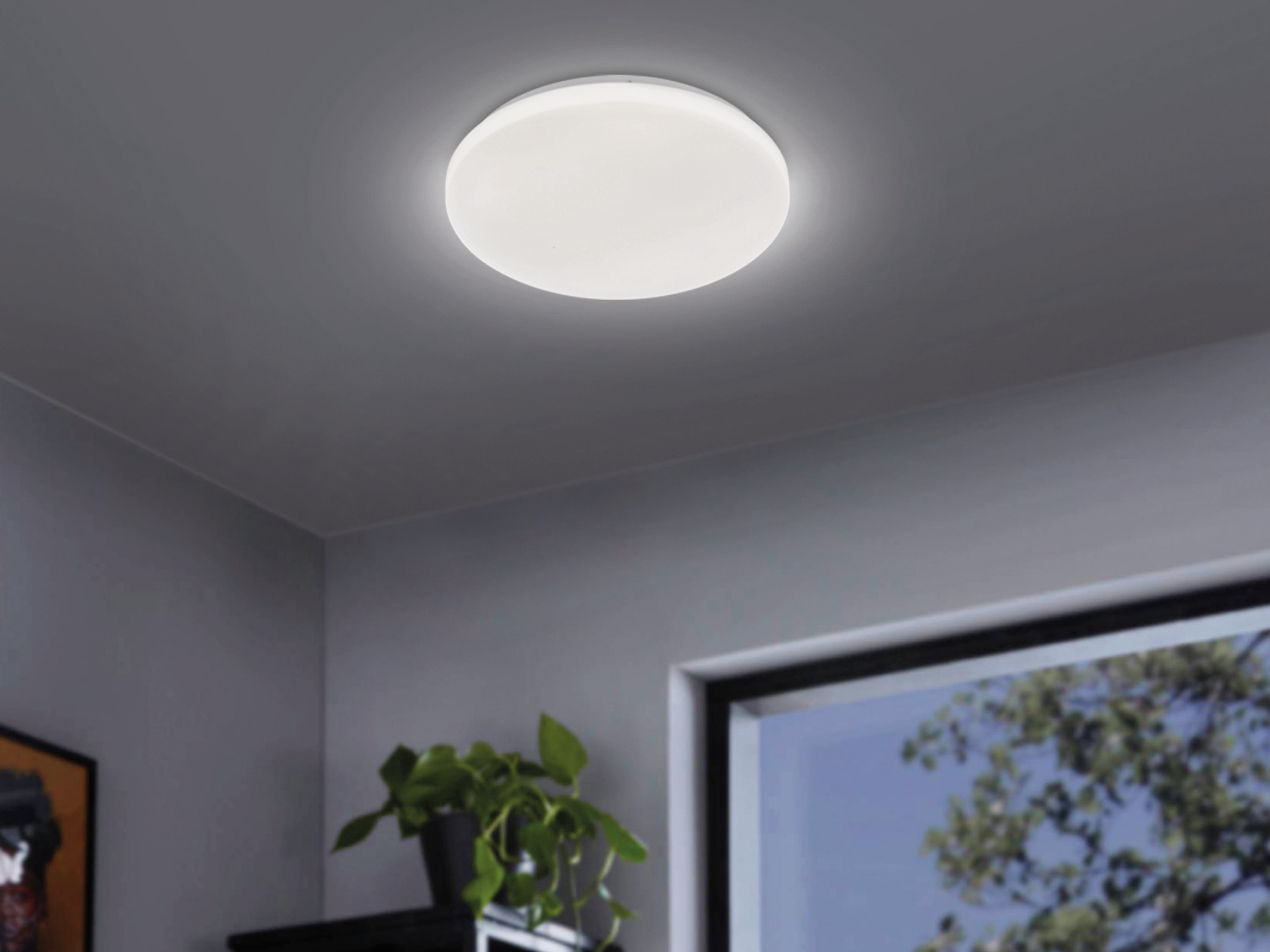 EGLO LED-Deckenleuchte POGLIOLA, 18W, 1650 lm, 3000K, 310 mm