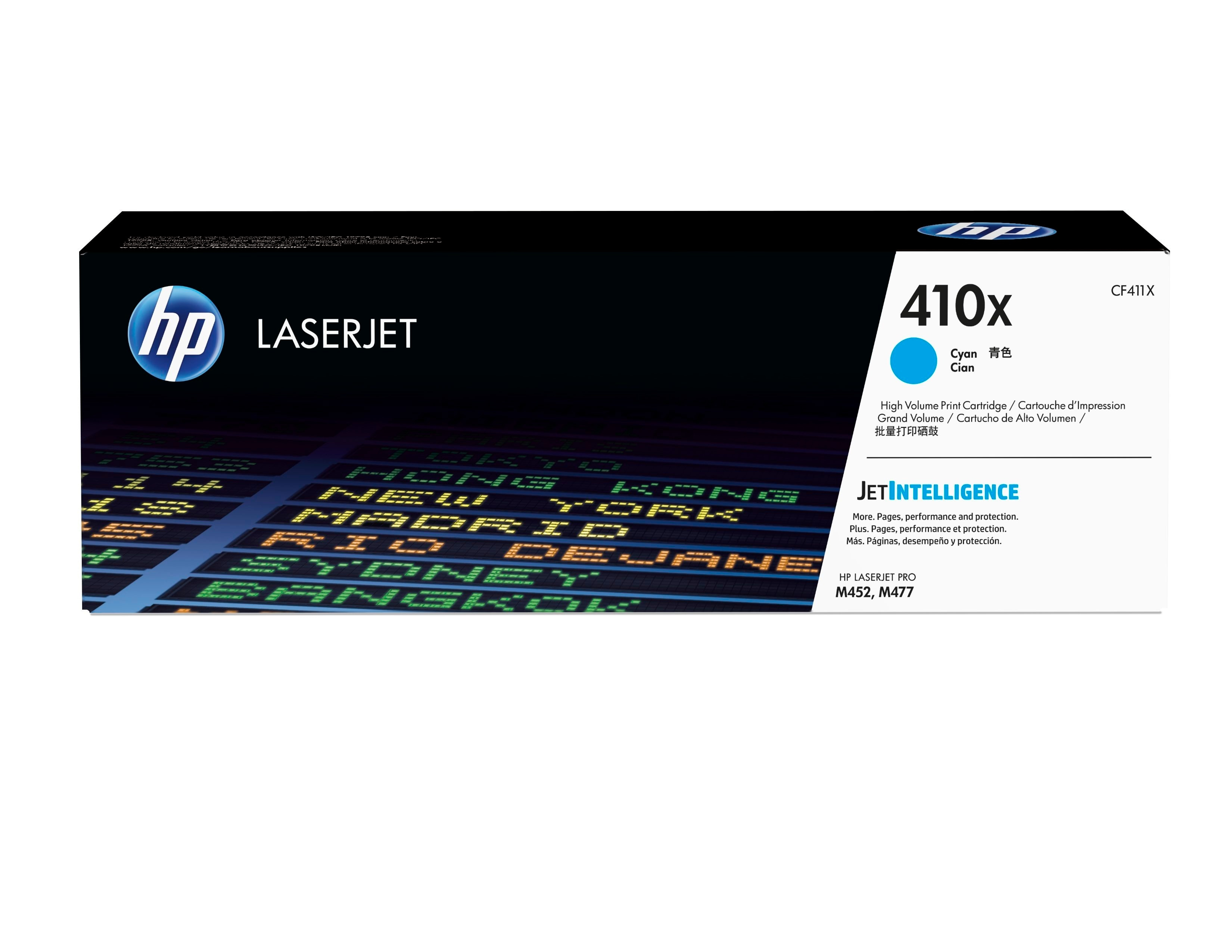 HP Toner 410X, Cyan