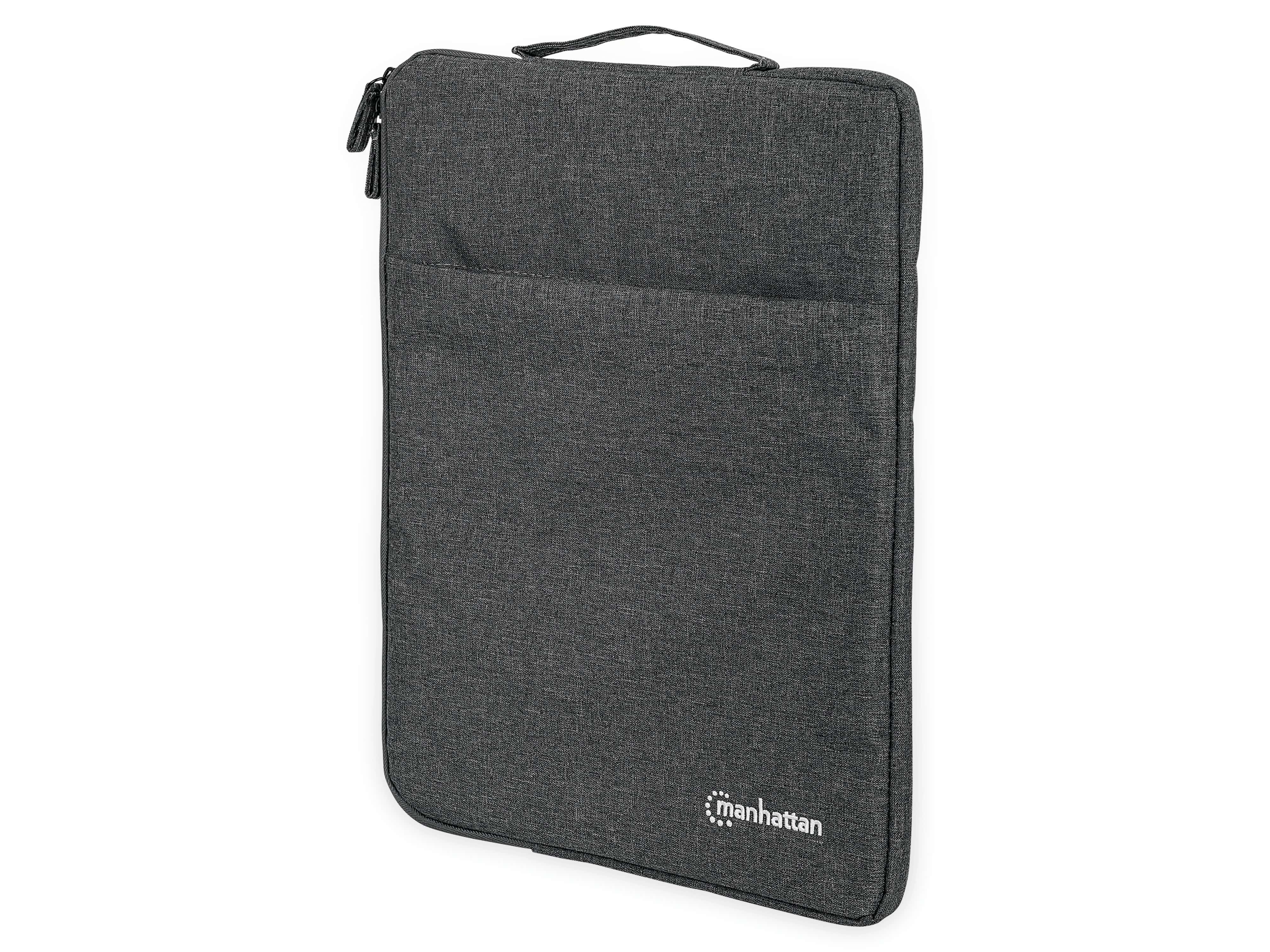 MANHATTAN Notebook Sleeve bis zu 15,6", wasserfest, grau