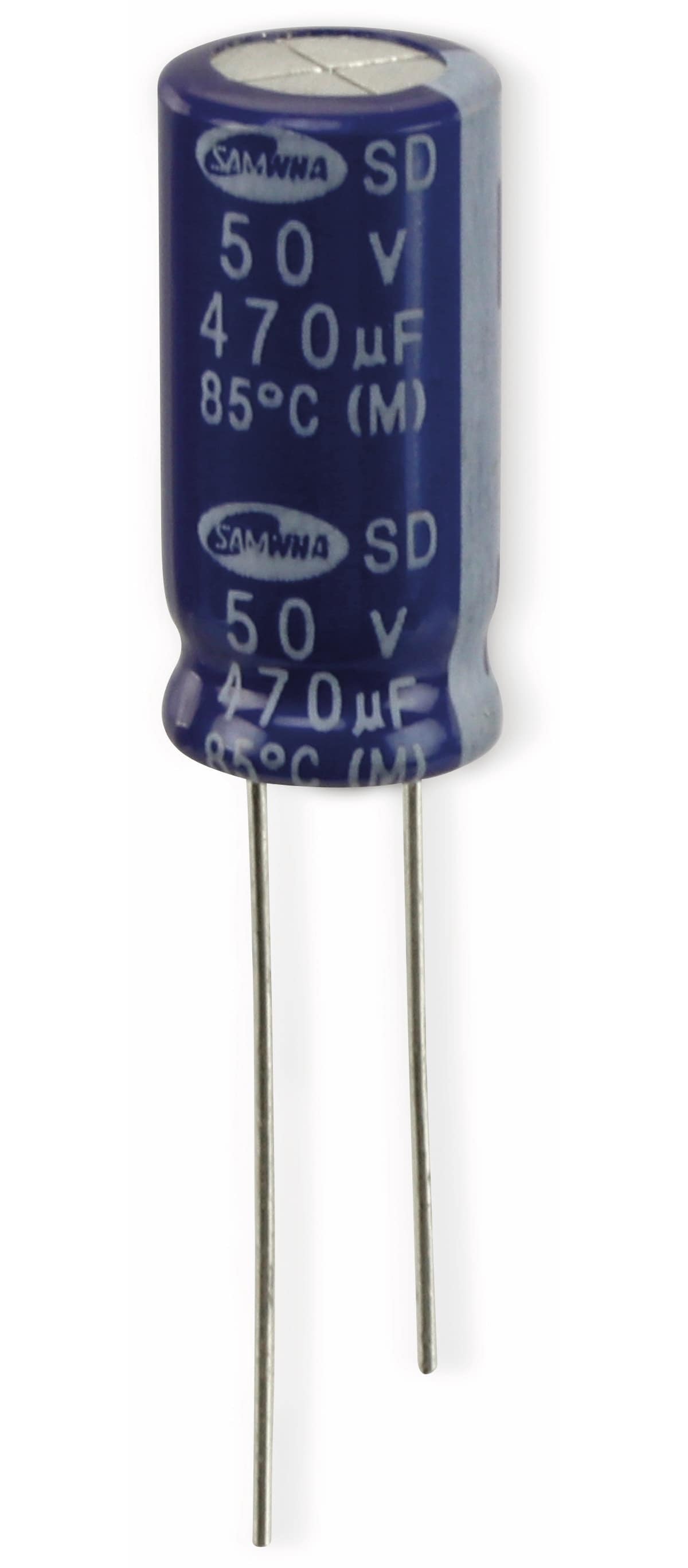 SAMWHA Elko, 470µF/50V, RM5, 85°C