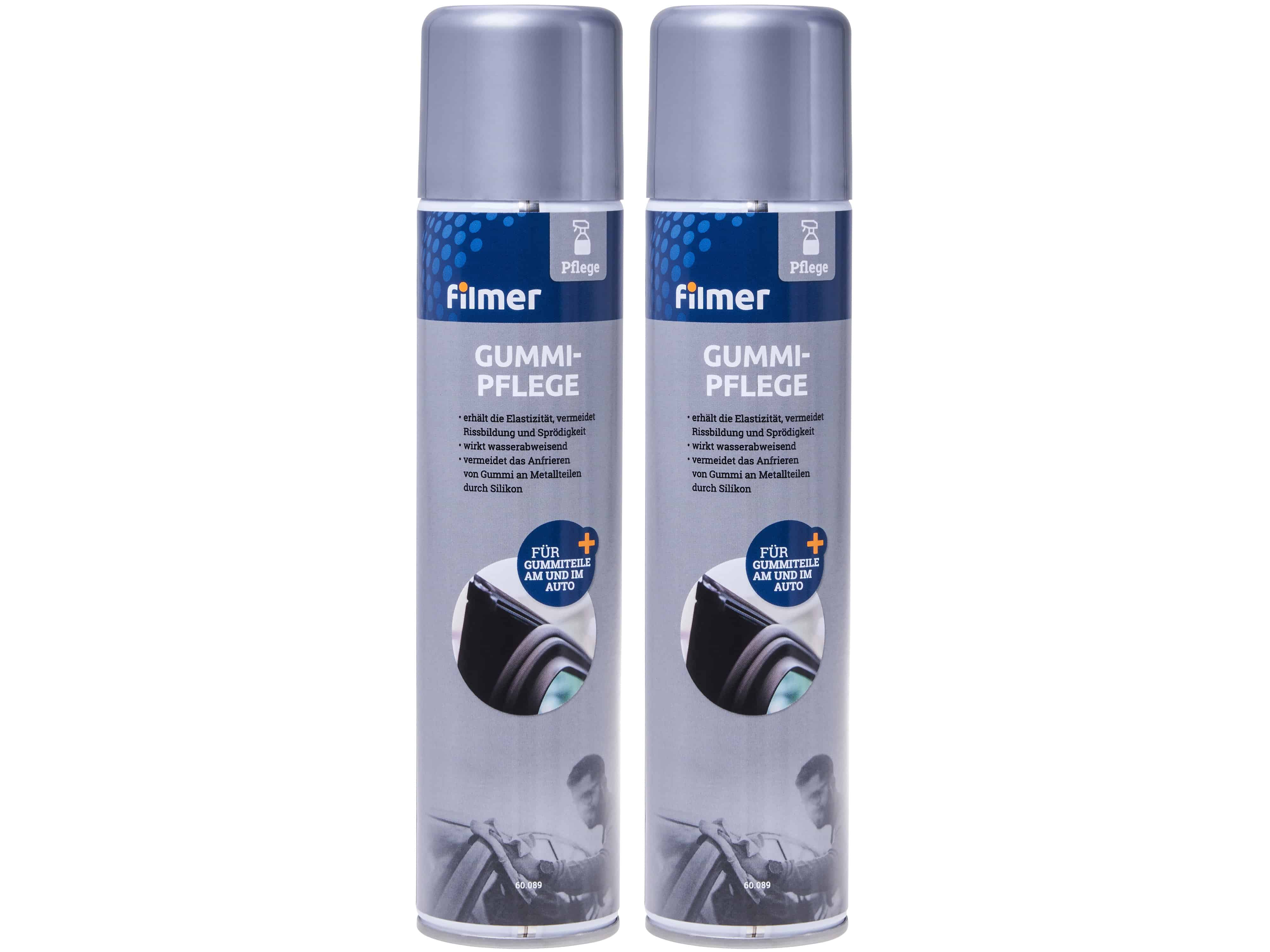 FILMER Gummipflege 60.089, 300 ml, 2 Stück