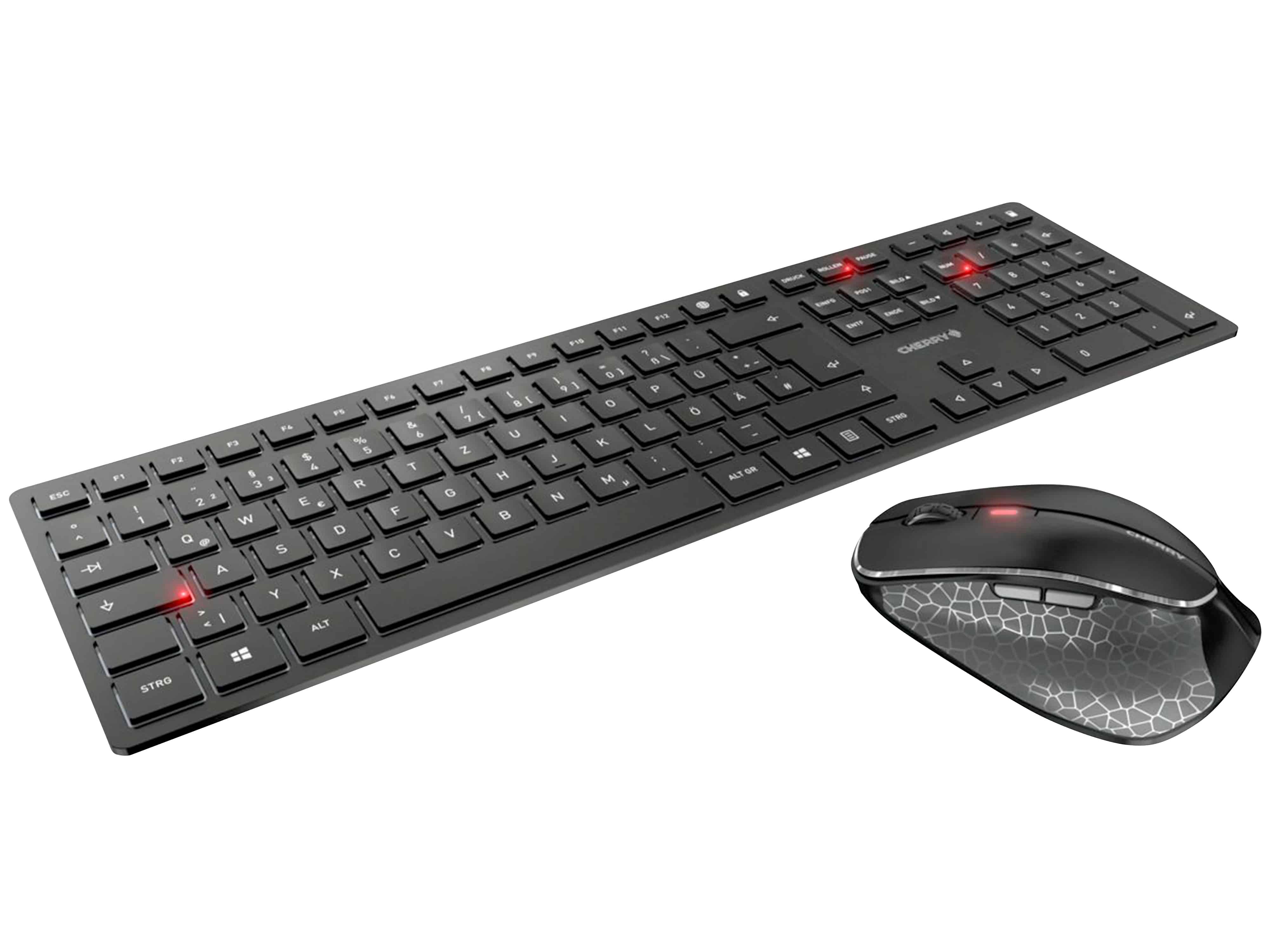 CHERRY Tastatur- und Mausset DW 9500 Slim