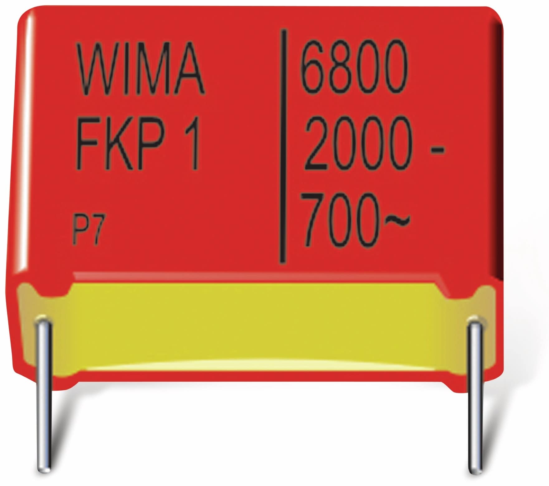 WIMA Folienkondensator, FKP1T002204B00KSSD, 220PF, 1600V