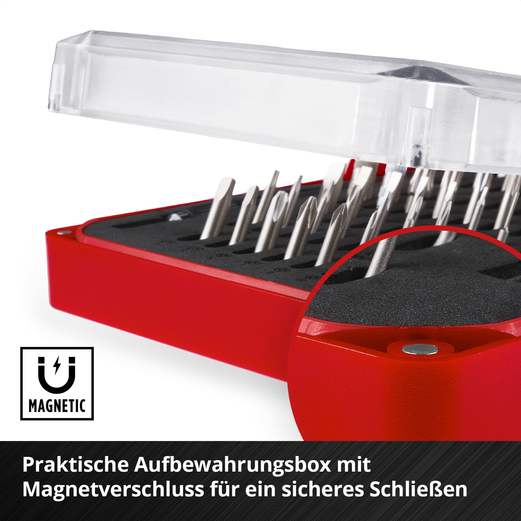 EINHELL Präzisionsbit-Set, 115010, 33-teilig