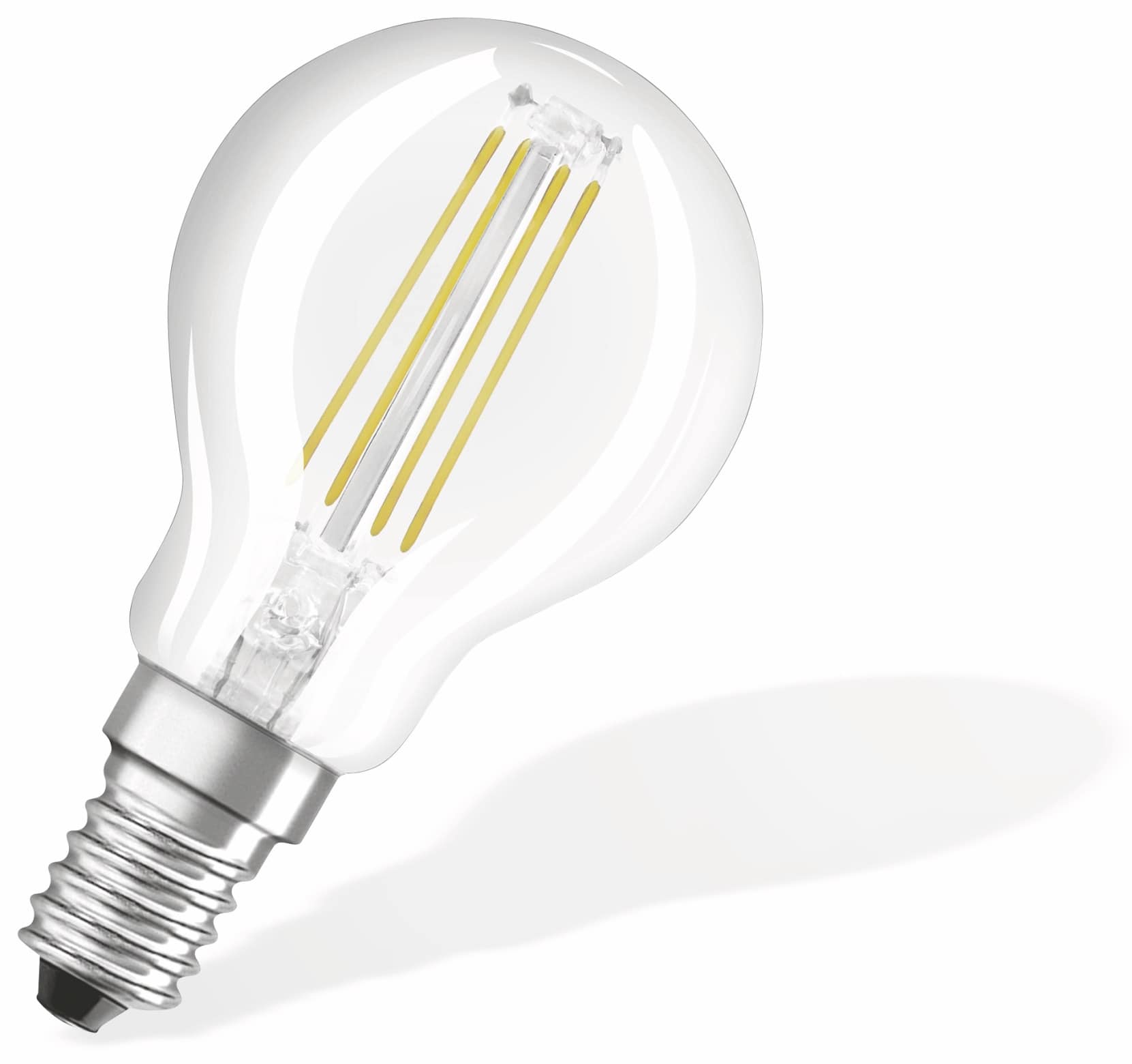 OSRAM LED-Lampe BASE CLASSIC P, E14, EEK: E, 4 W, 470 lm, 2700 K, 5 Stk.