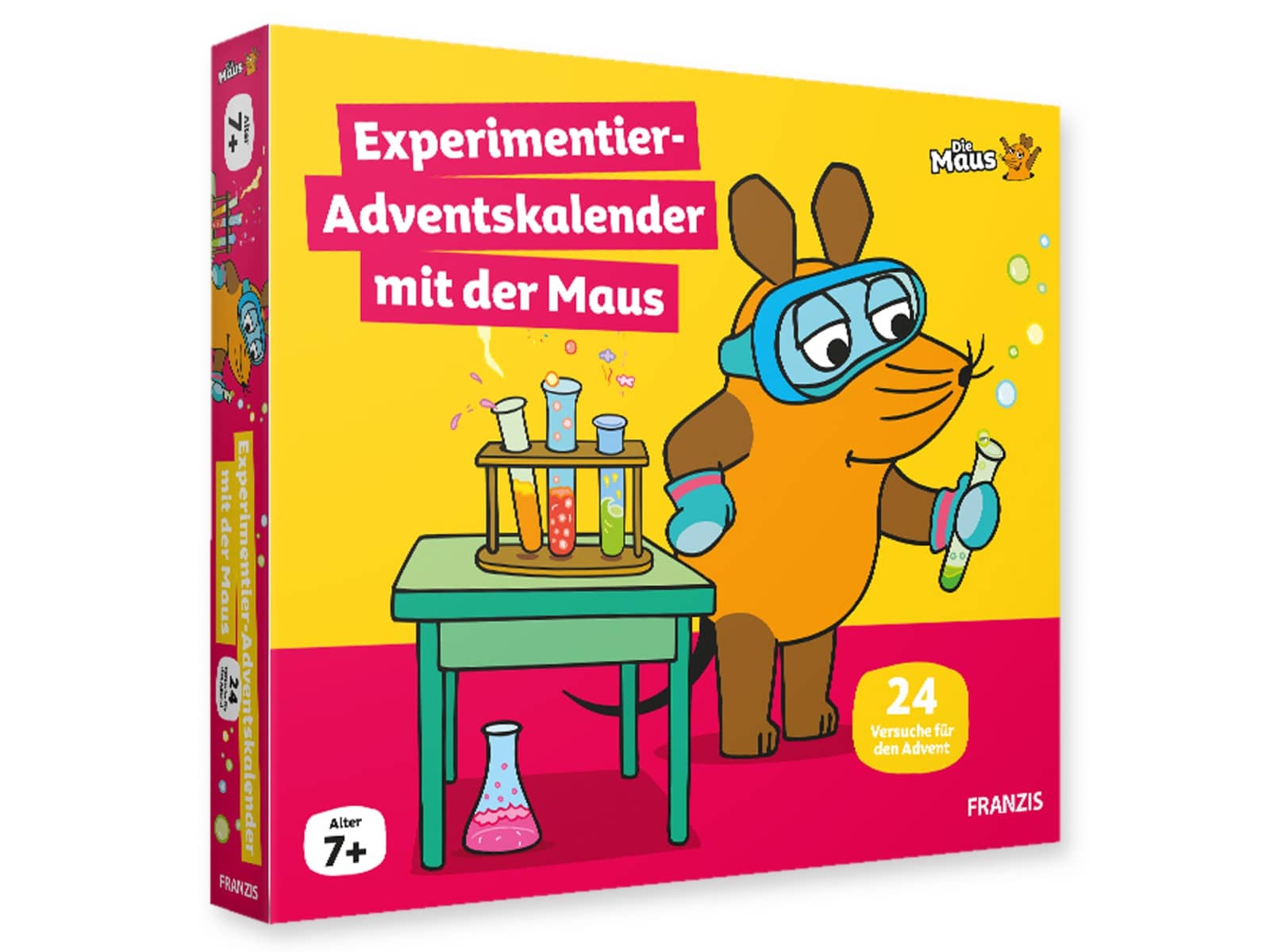 FRANZIS, Experimentier-Adventskalender mit der Maus