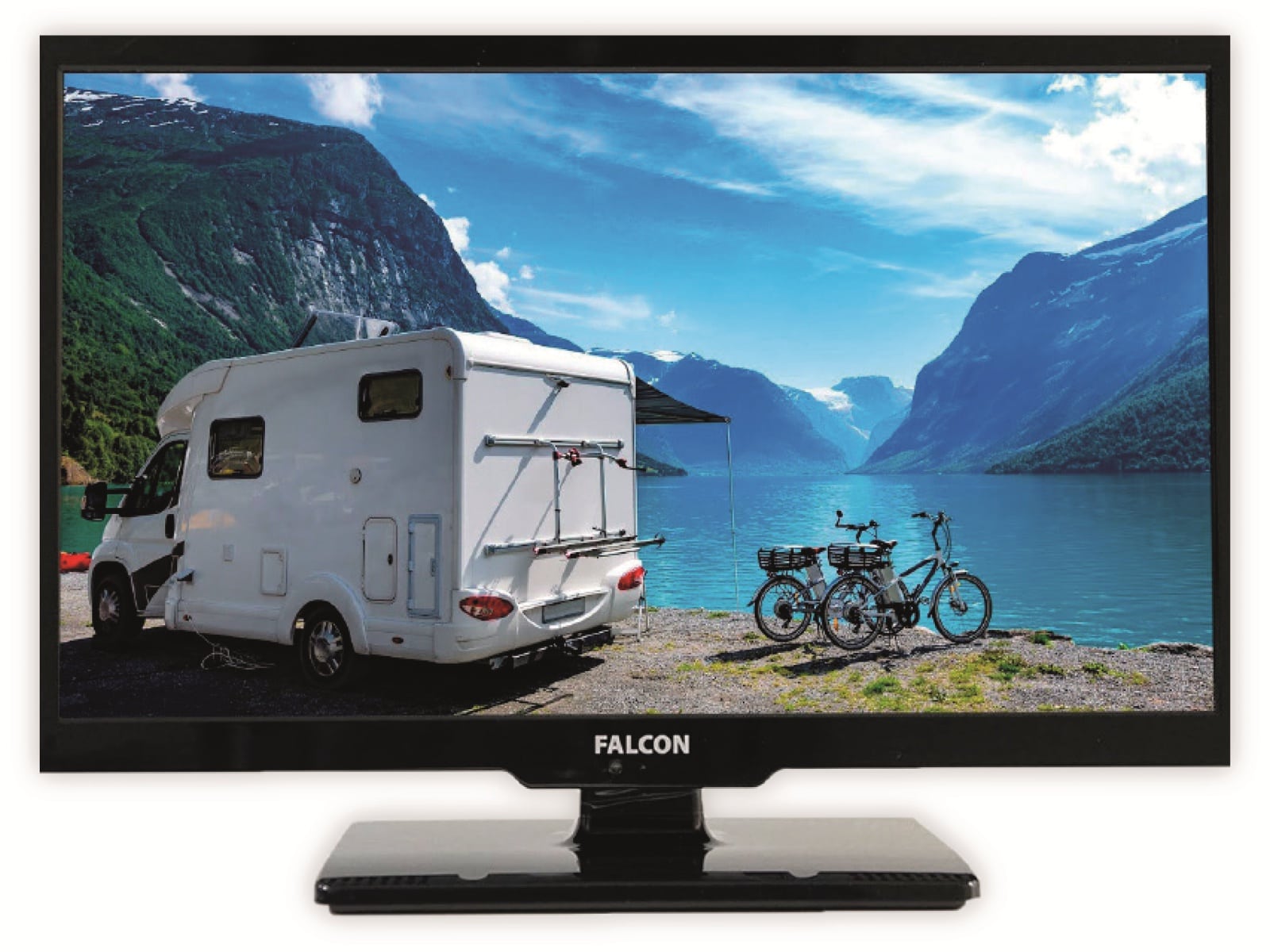 FALCON Easyfind TV Camping Set Traveller Kit 2, inkl. LED-TV 56 cm (22")