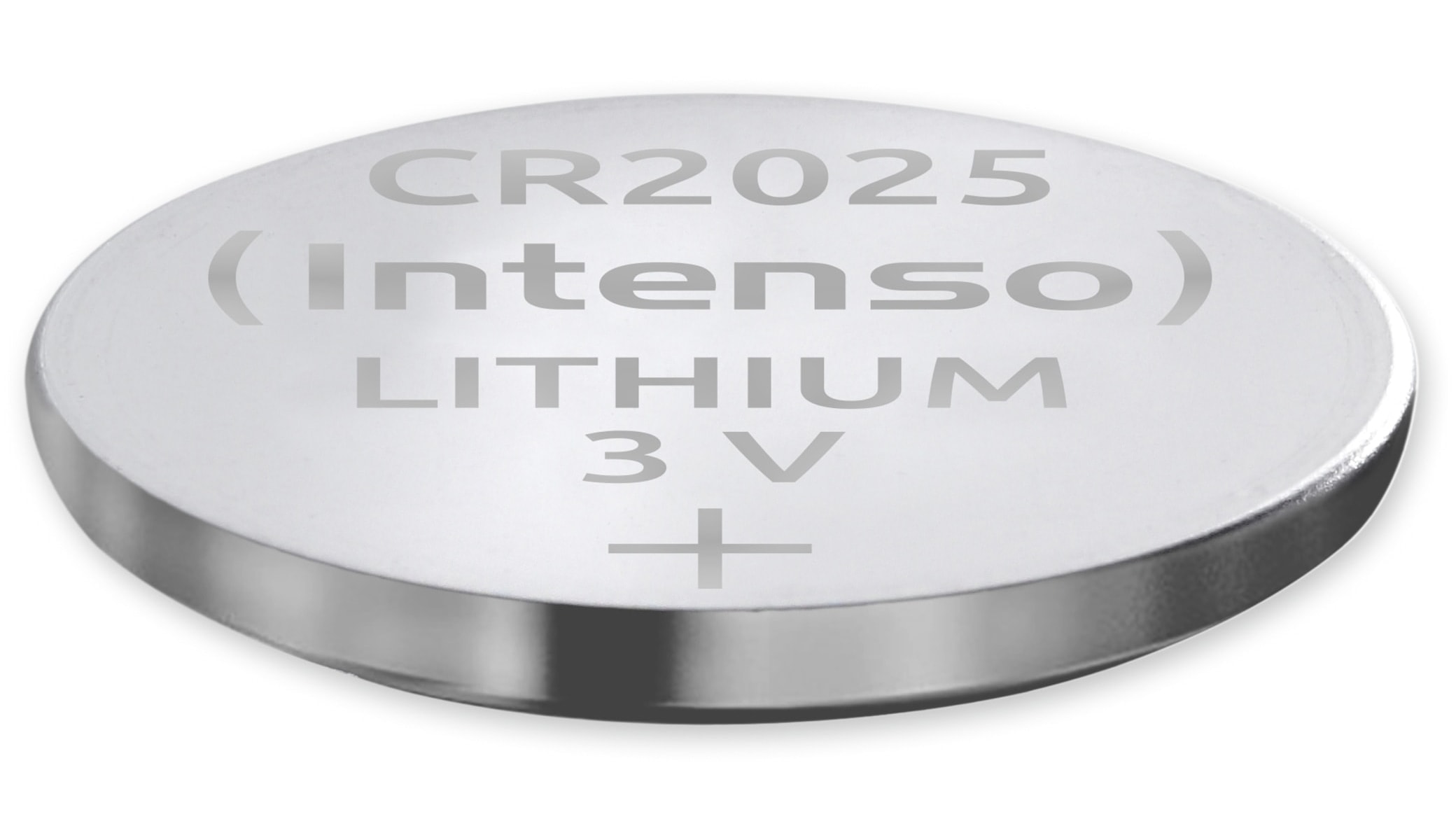 INTENSO Lithium-Knopfzelle CR2025, 6 Stück