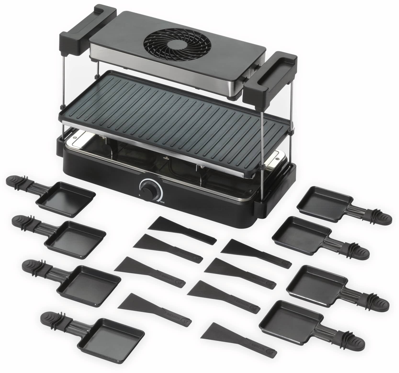 TREBS Gourmetgrill & Raclette 15110, 1200 W, 8 Personen