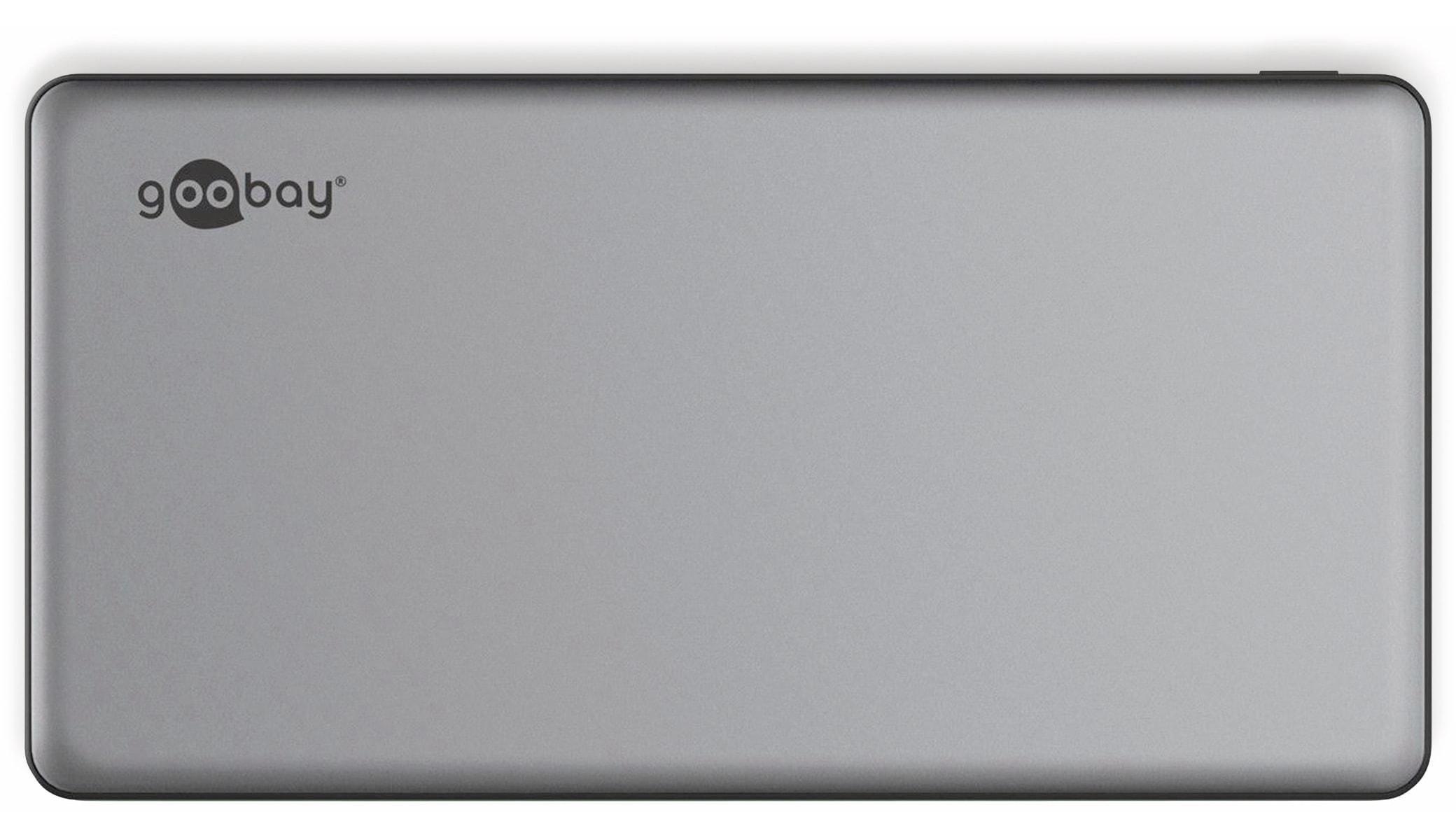 goobay USB Powerbank 59854 QC 3.0, 20000 mAh, Aluminium