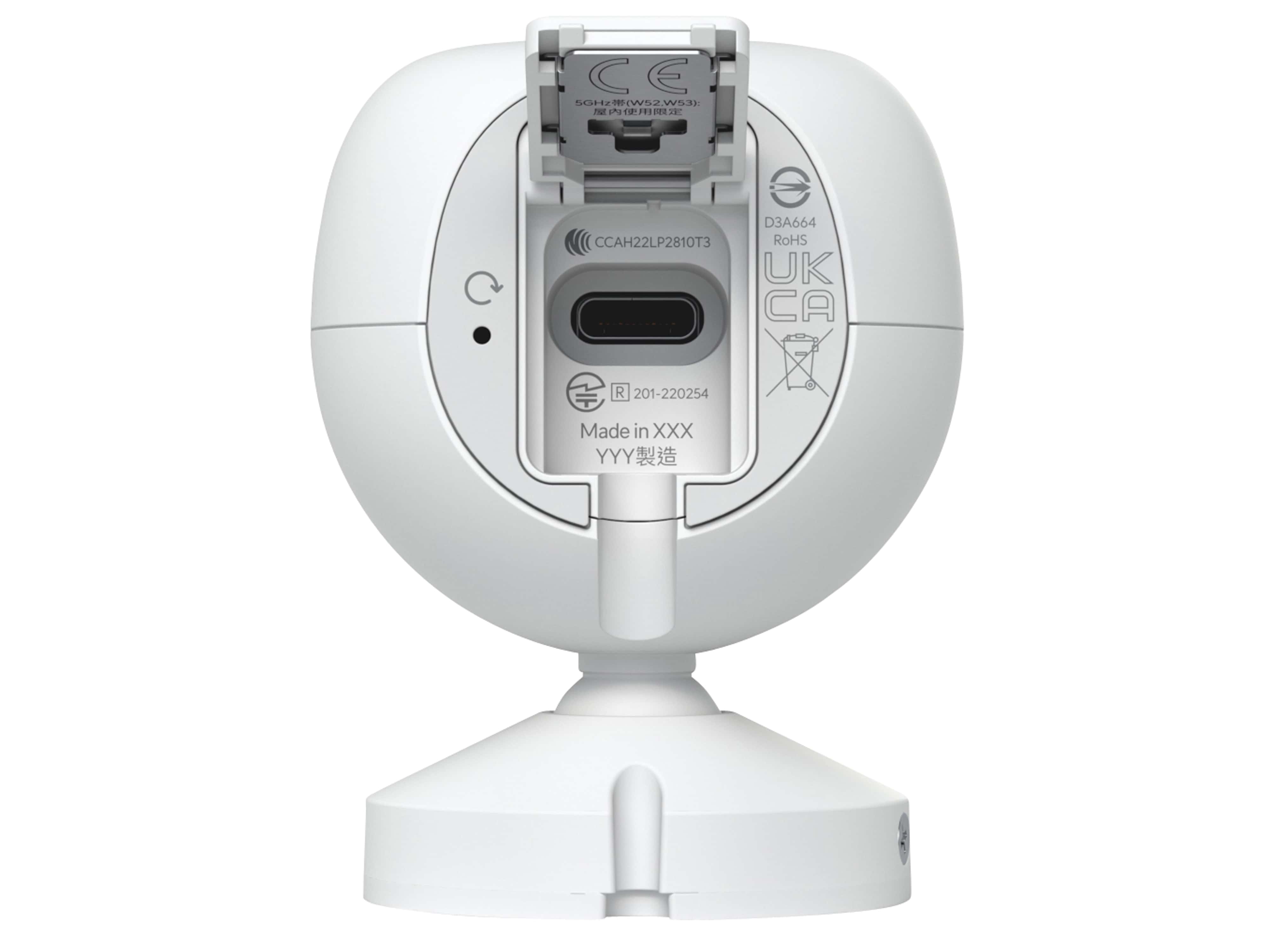 UBIQUITI Überwachungskamera G4 Instant, WLAN, Innenbereich, 2K