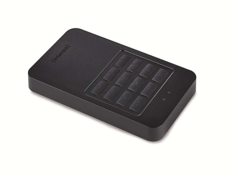 Intenso USB 3.0 HDD Memory Safe, AES, 1 TB, schwarz