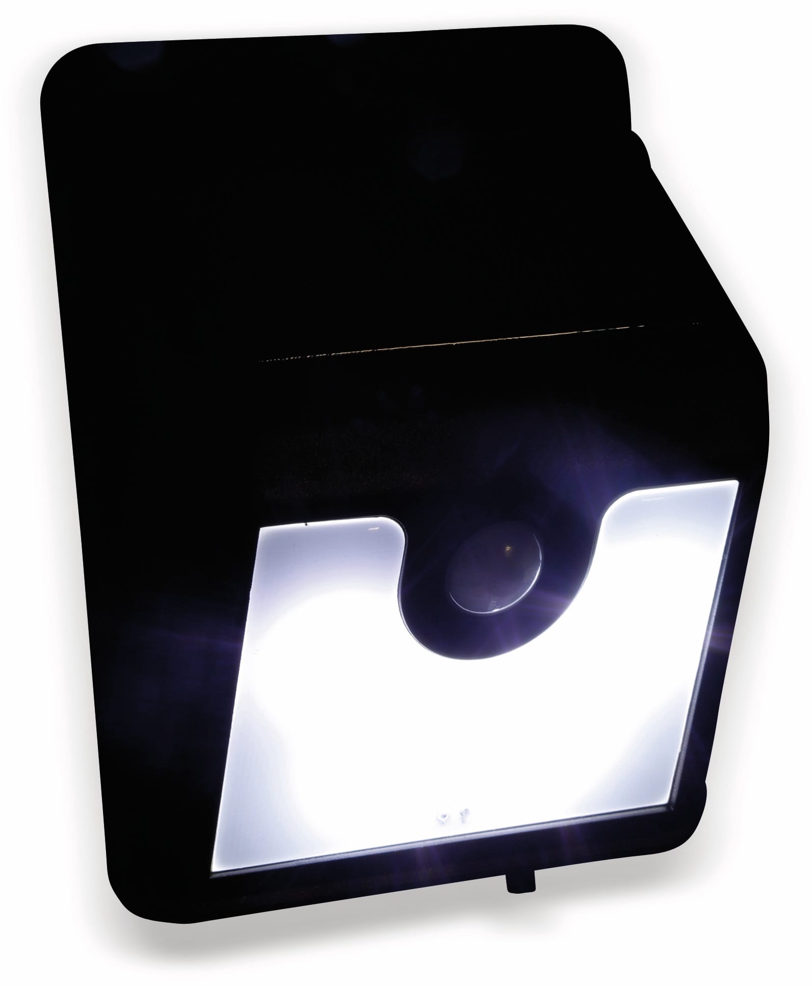 Daylite Solar-LED Wandleuchte TY108 mit Sensor,0,5W, schwarz
