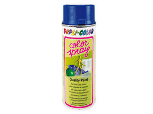 DUPLI-COLOR Kunstharzlackspray, enzianblau glänzend, 400 ml