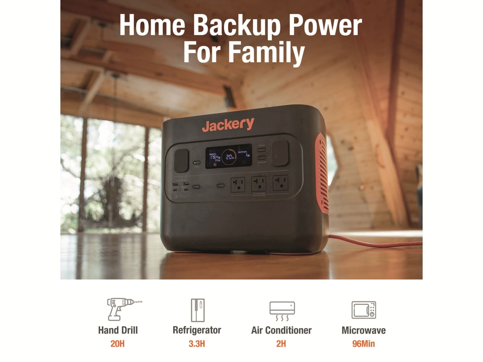 JACKERY Powerstation Explorer 2000 Pro