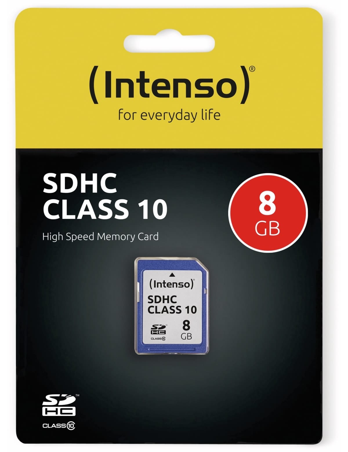 INTENSO SDHC Card 3411460, 8 GB, Class 10