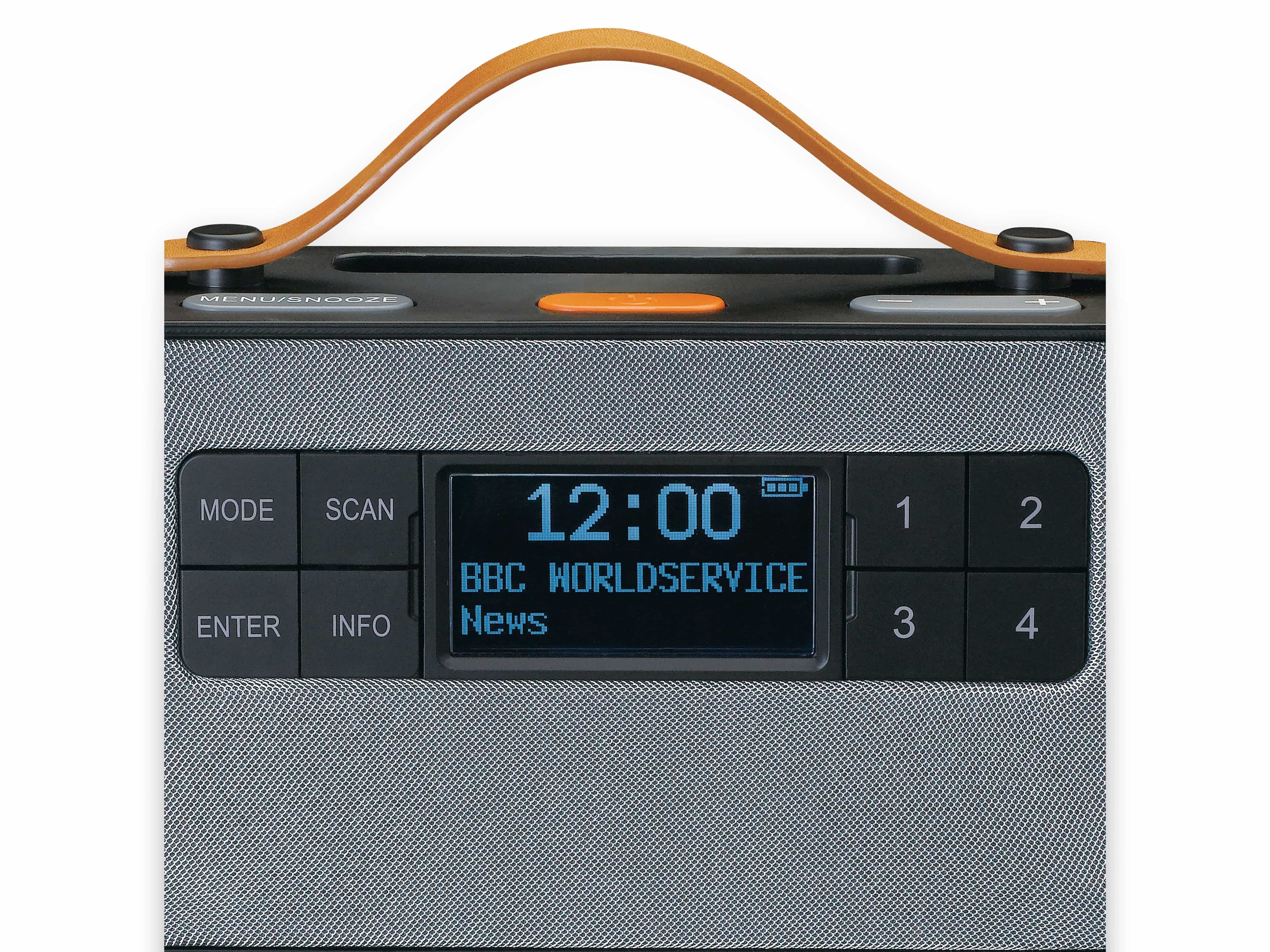 LENCO DAB+/FM Radio PDR-065BK, schwarz