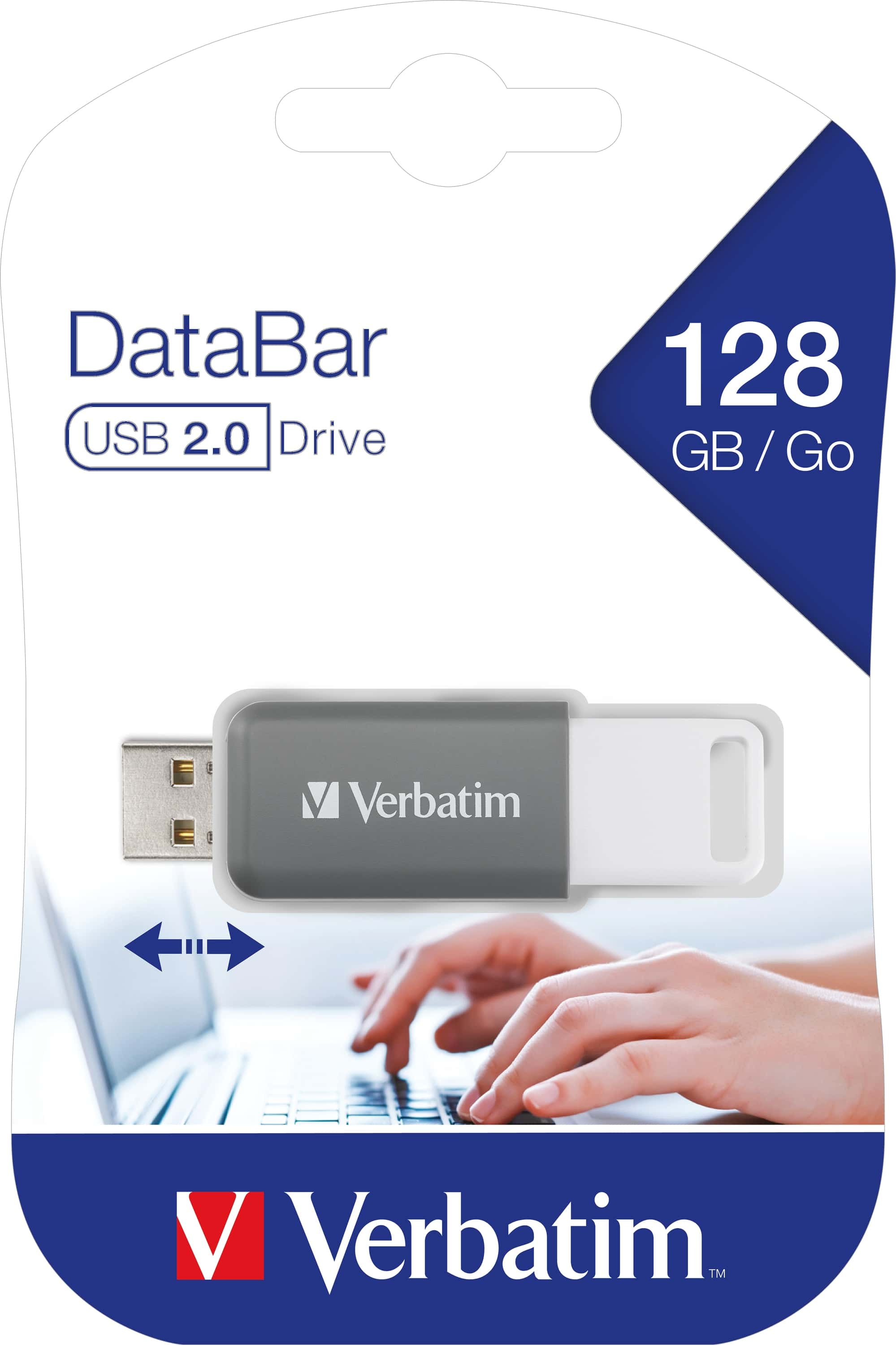 VERBATIM USB-2.0-Stick Databar 16GB