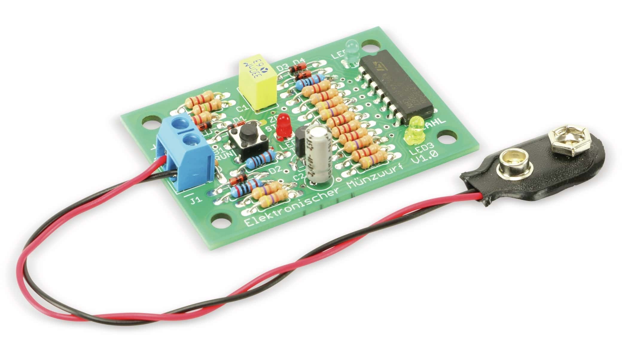 Bausatz "Elektronischer Münzwurf" V1.0