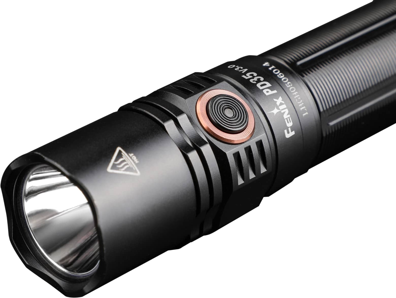 FENIX LED-Taschenlampe PD35 V3.0, Akkubetrieb, schwarz