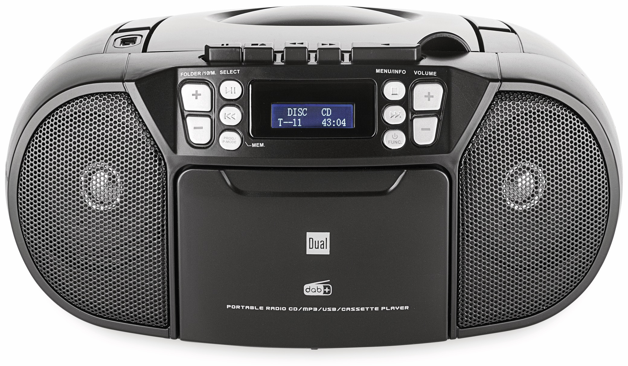 Dual CD-Player DAB-P 210, schwarz