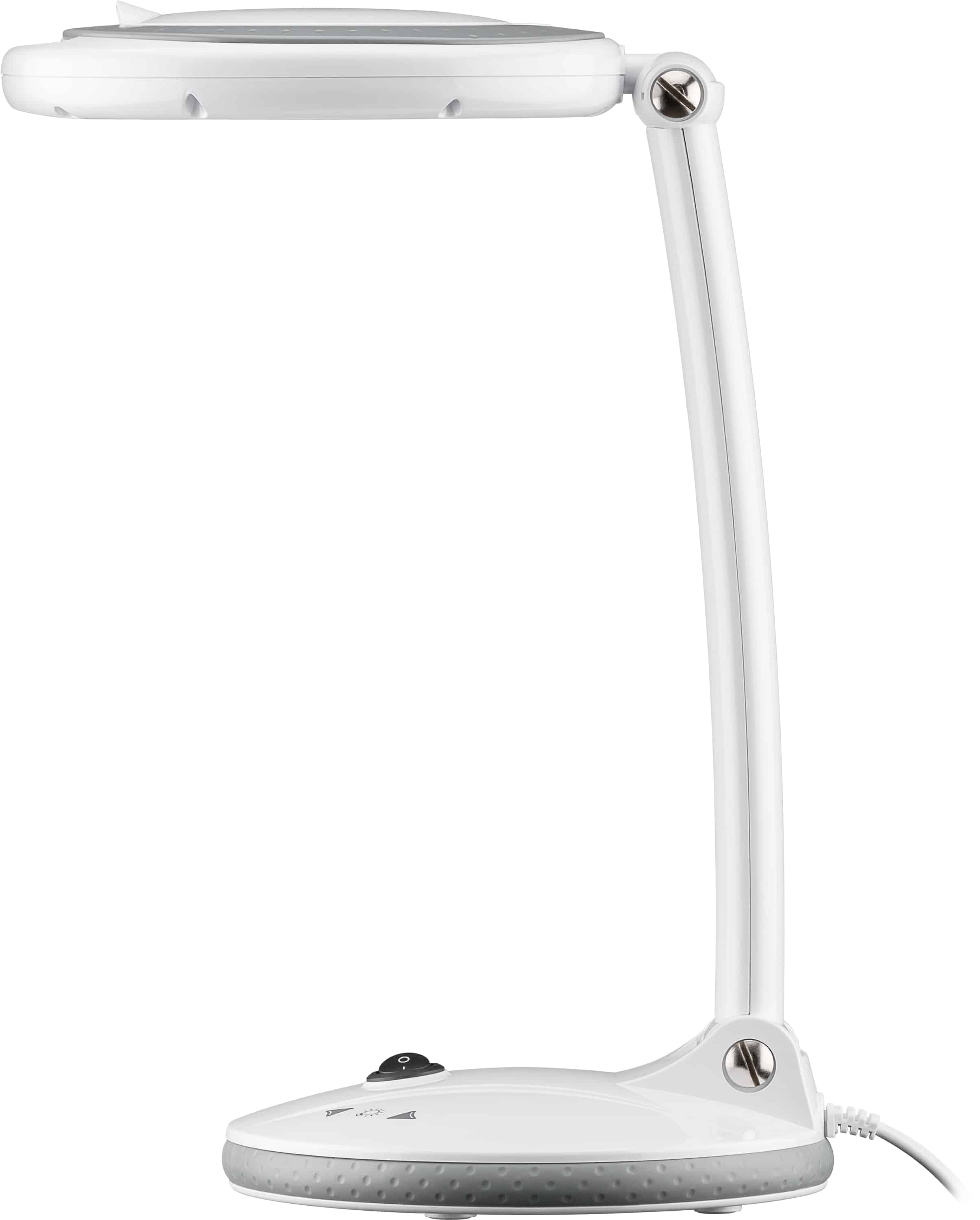 GOOBAY LED-Stand-Lupenleuchte, 6 W, 450 lm, dimmbar, weiß