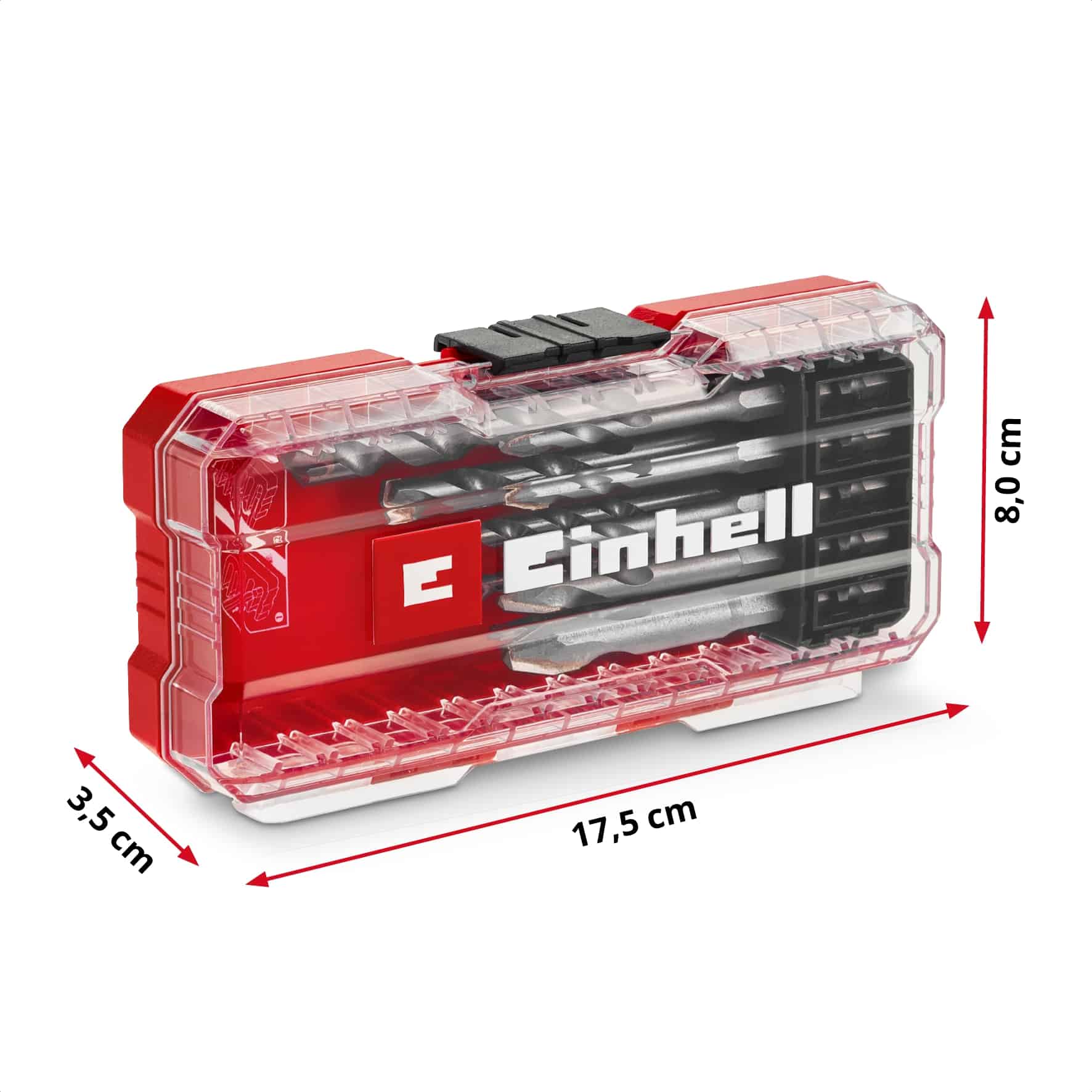 EINHELL Fliesenbohrer-Set, 51410, S-Case, 5-10 mm, 10-teilig