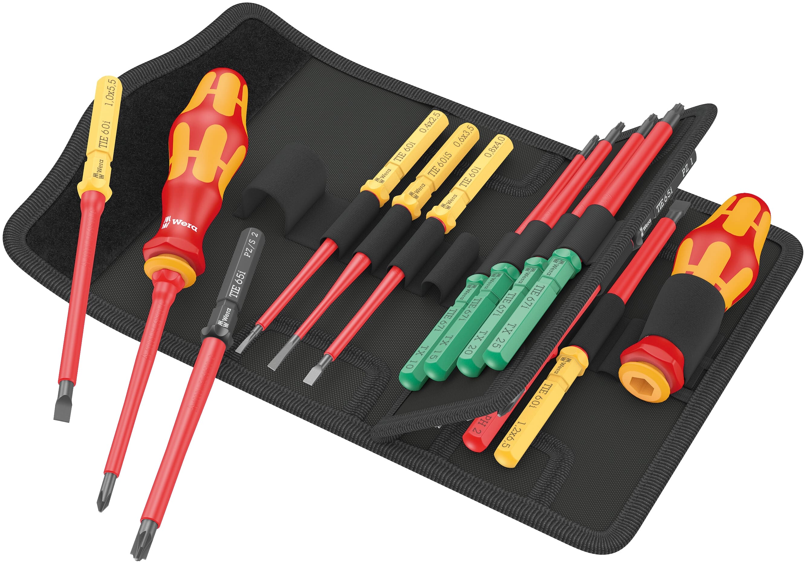 WERA Schraubendreher-Set, Kraftform Kompakt VDE 17 Universal 1 Tool ...