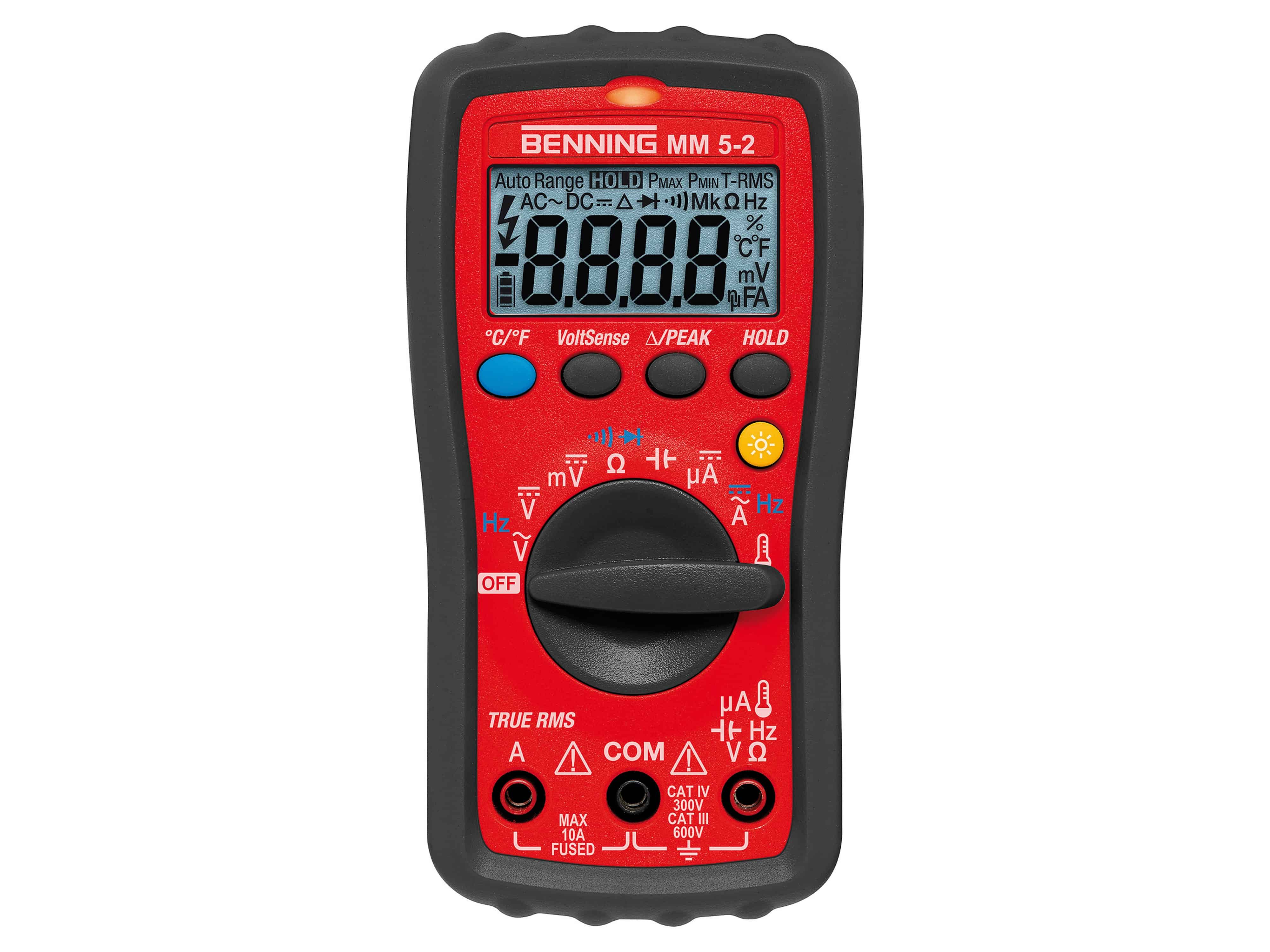 BENNING True-RMS Digital-Multimeter MM 5-2, 044071