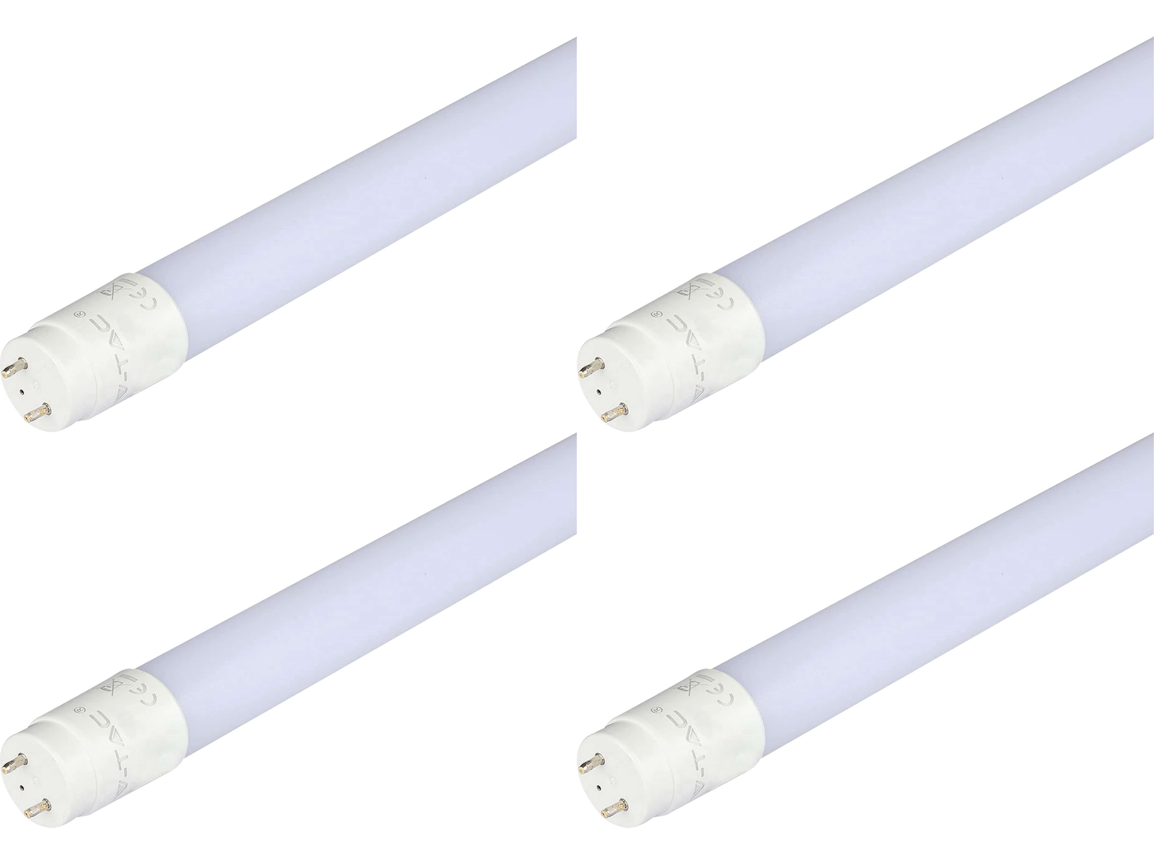 V-TAC LED-Röhre VT-1577, T8, G13, EEK: F, 20 W, 2100 lm, 4000 K, 1500 mm, 4 Stück