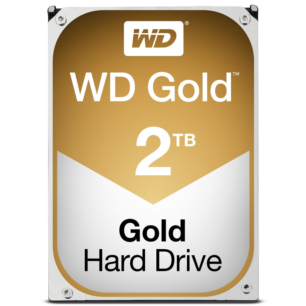 WESTERN DIGITAL Festplatte WD2005FBYZ Gold Datacenter, HDD, 2 TB, 8,9 cm (3,5"), 128 MB