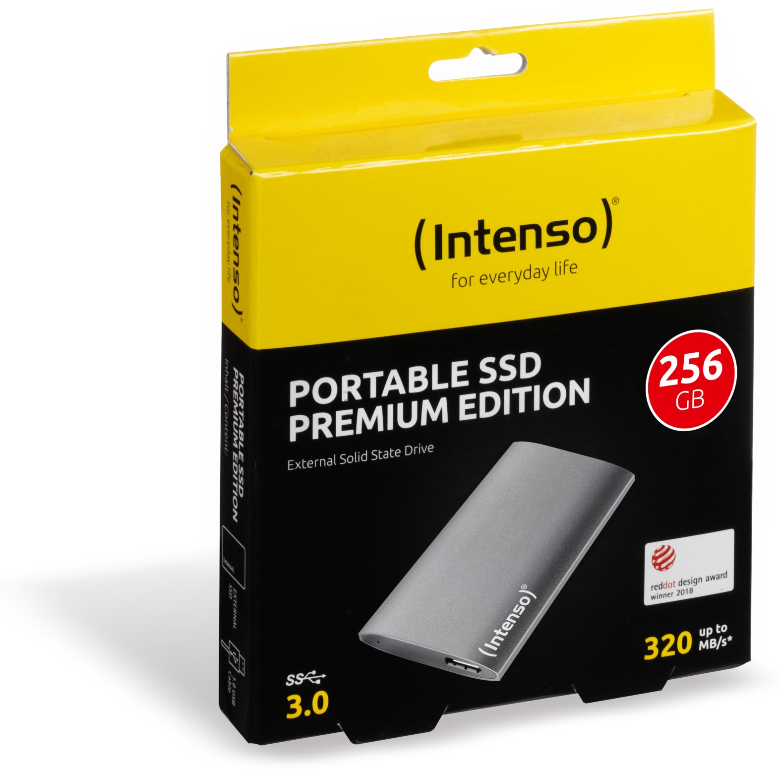 INTENSO USB 3.0-SSD Portable Premium Edition, 256 GB