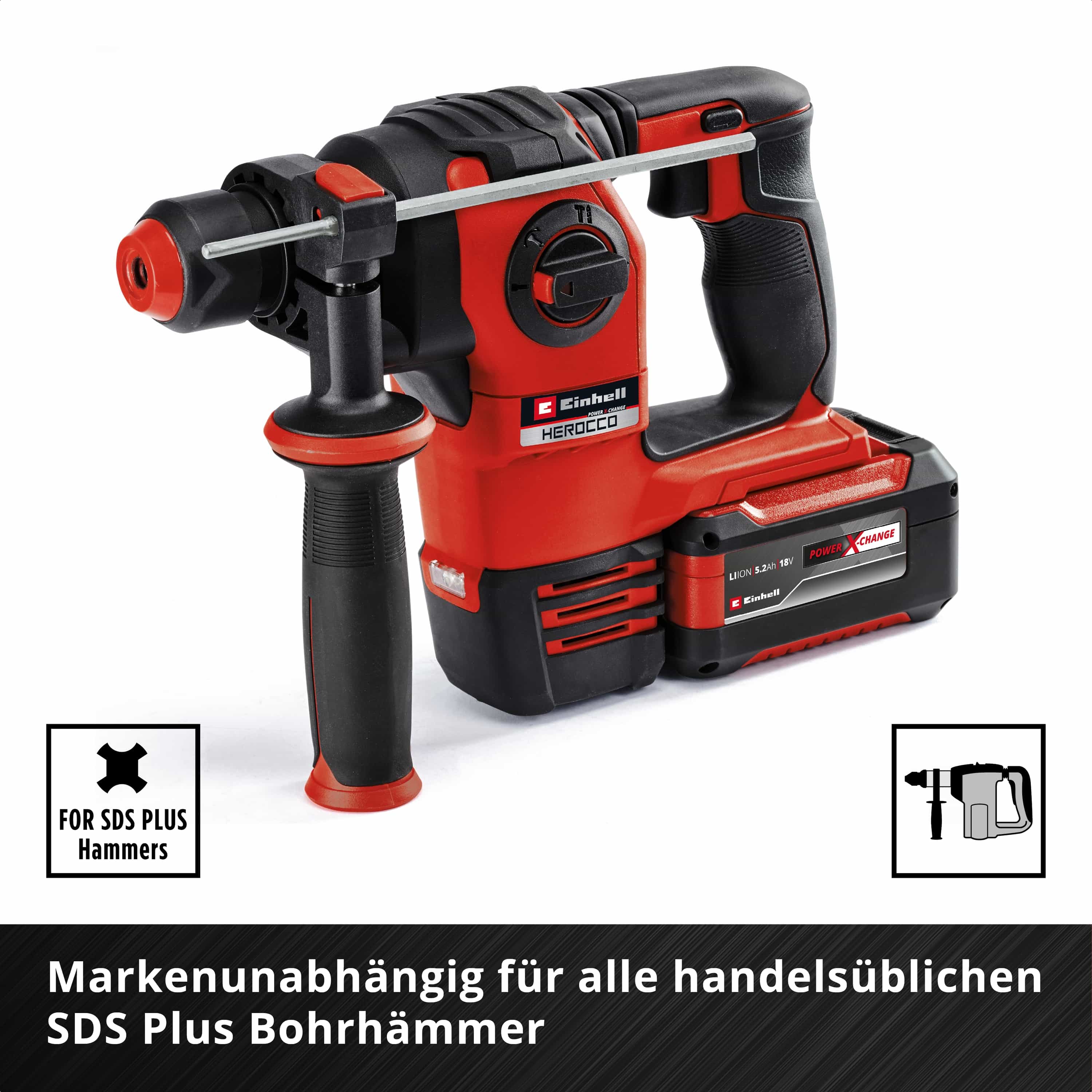 KWB SDS-Plus Hammerbohrer-Set, 268494, 160 mm, 4-teilig