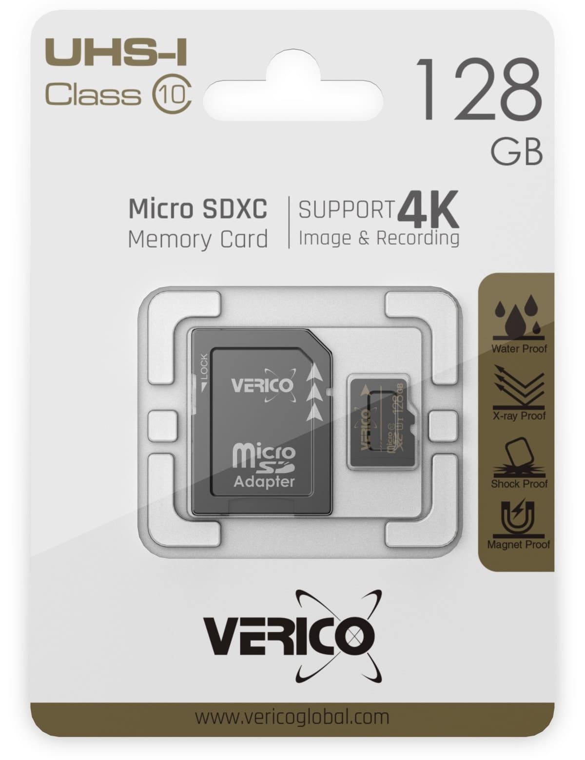 verico microSDHC Speicherkarte 16GB, Class 10, UHS-I, mit Adapter