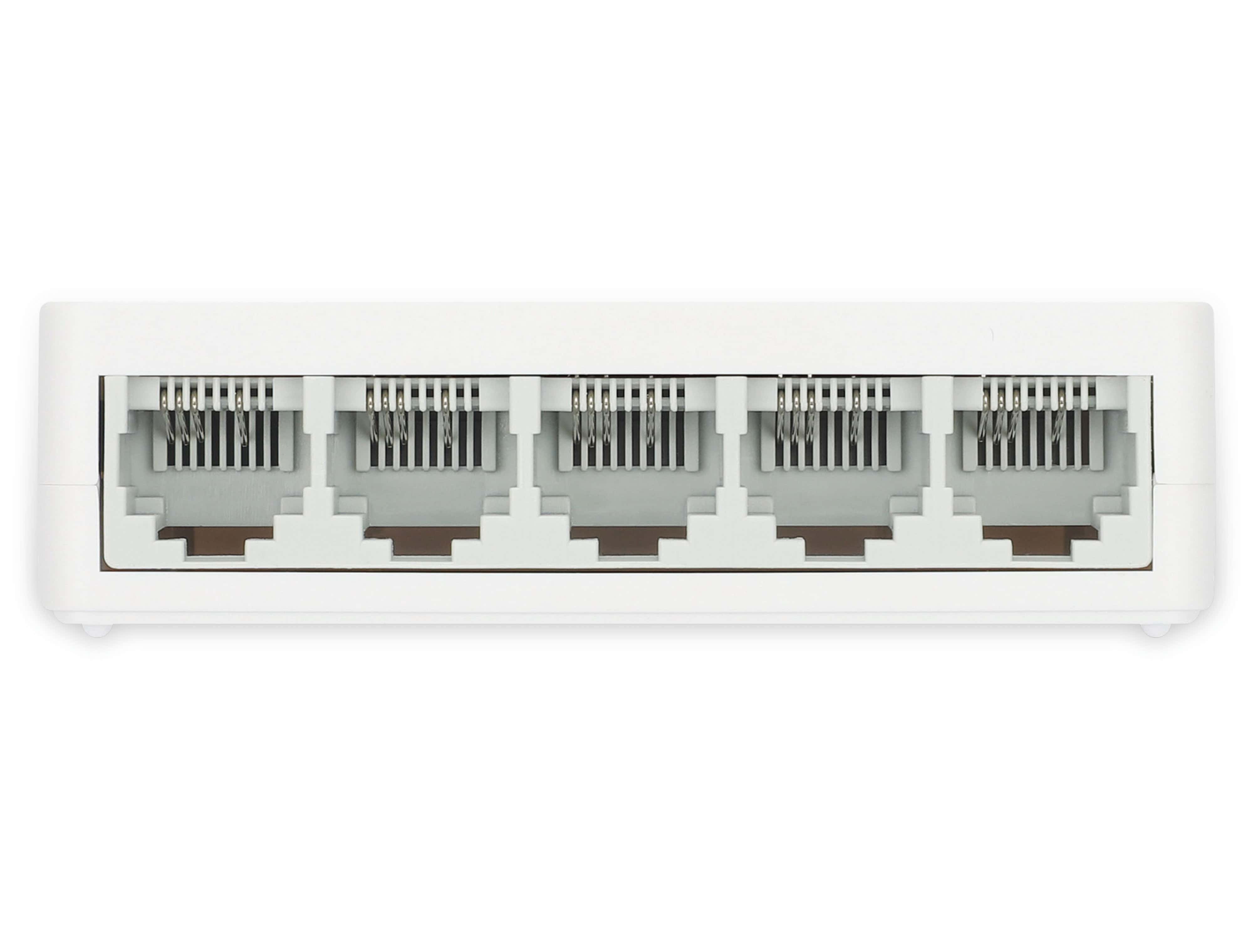 MANHATTAN Fast Ethernet Switch, 5-Port, weiß