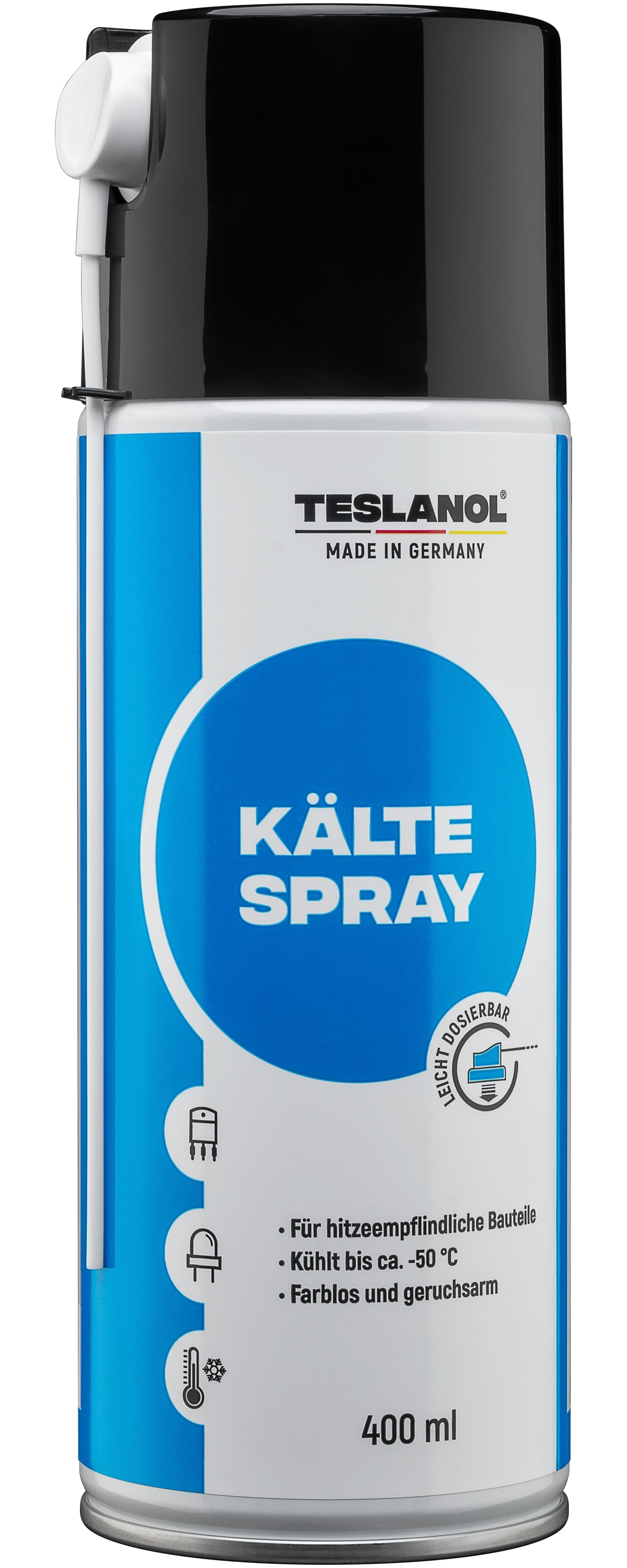 TESLANOL 26034 Kältespray T71, 400 ml, 6 Stück