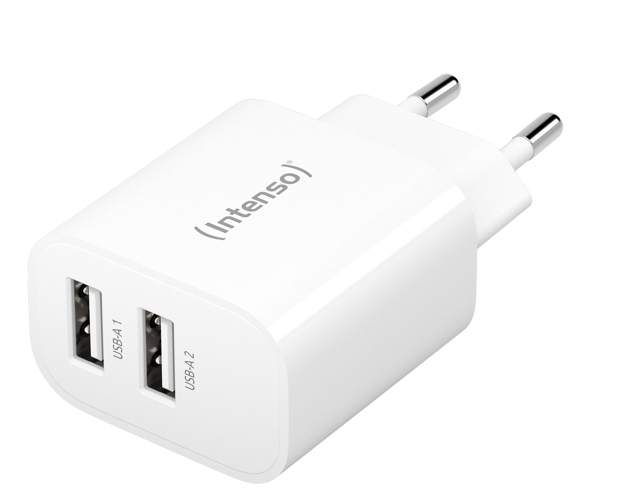 INTENSO USB-Ladegerät W24AA, 2 x USB-A, 24 Watt