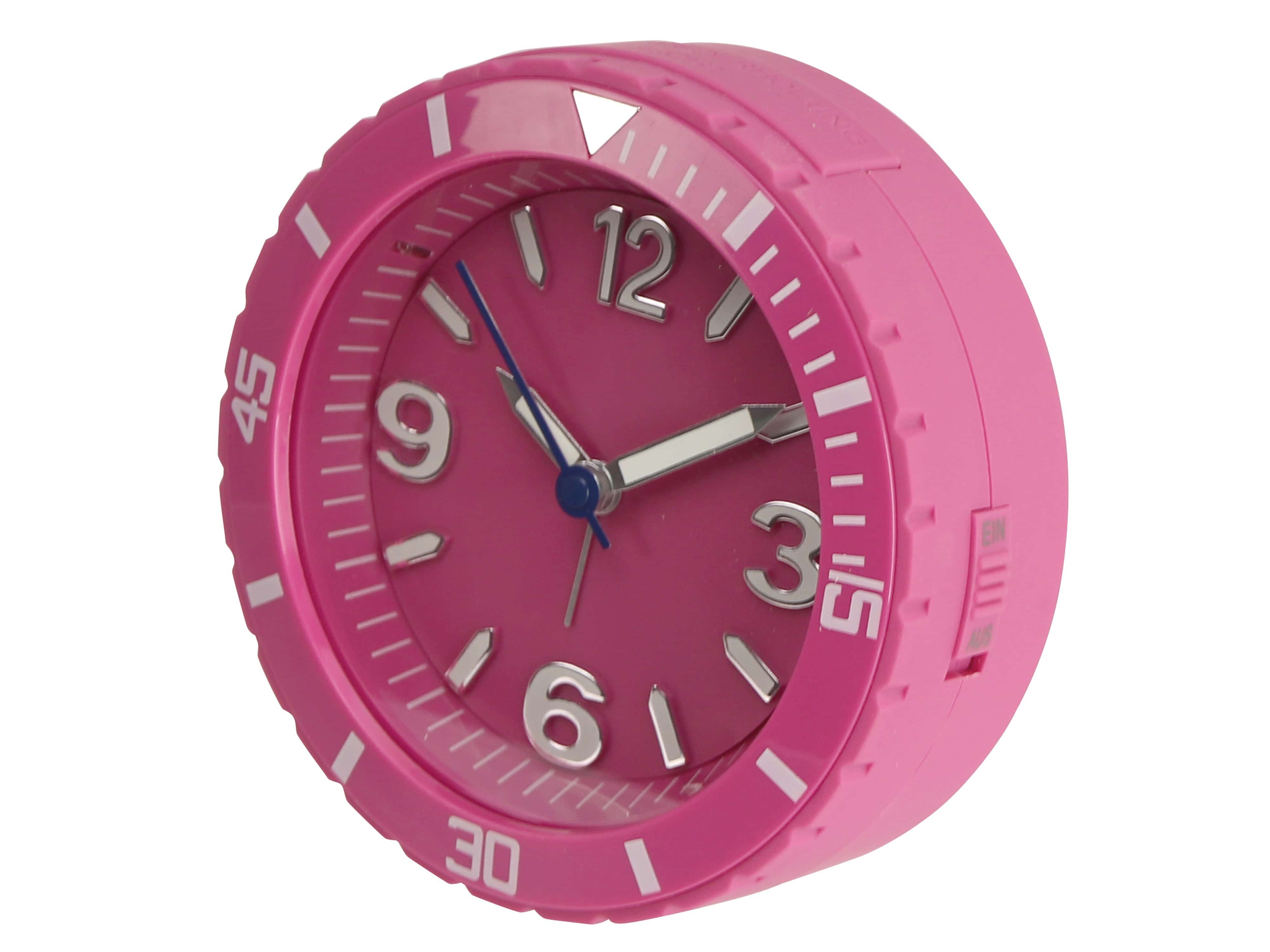 Wecker, COLOUR TIME, Ø13cm, rosa